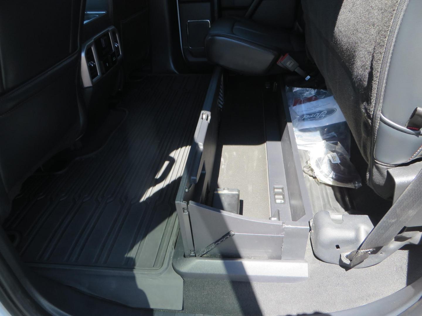 2022 White /BLACK Ford F-350 SD Platinum Crew Cab 4WD (1FT8W3BT2NE) with an 6.7L V8 OHV 16V DIESEL engine, 6A transmission, located at 2630 Grass Valley Highway, Auburn, CA, 95603, (530) 508-5100, 38.937893, -121.095482 - Features a BDS 2" level kit, Fox shocks, 18" Method MR323 wheels, 37" Toyo RT Pro tires, UWS tool box, folding bedcover. - Photo#57