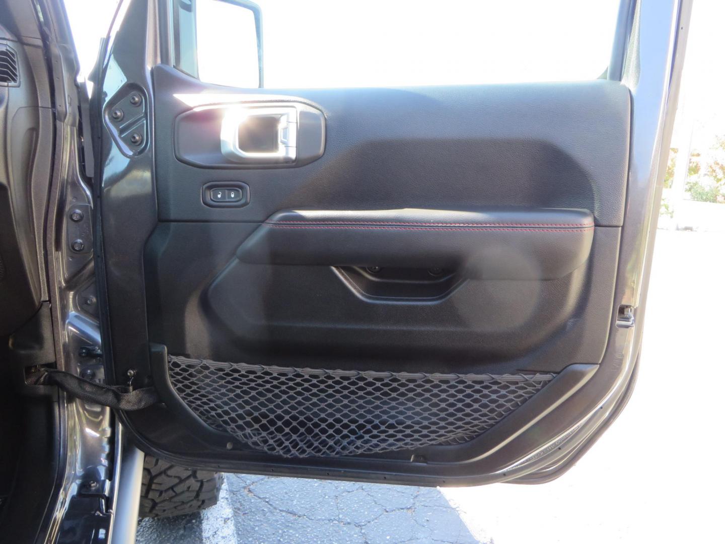 2020 Gray Jeep Wrangler Unlimited Rubicon (1C4HJXFN0LW) with an 2.0L L4 DOHC 16V TURBO engine, 6A transmission, located at 2630 Grass Valley Highway, Auburn, CA, 95603, (530) 508-5100, 38.937893, -121.095482 - Features a 3" Zone offroad suspension system, Fox Adventure series shocks, 37" Toyo RT tires, 17" Double Black Method NV wheels, Teraflex HD spare tire carrier, Nerf steps, and roof rack crossbars. - Photo#51
