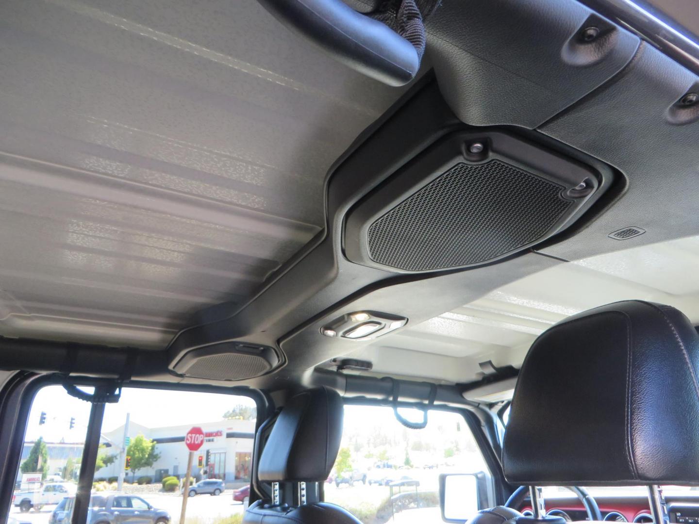 2020 Gray Jeep Wrangler Unlimited Rubicon (1C4HJXFN0LW) with an 2.0L L4 DOHC 16V TURBO engine, 6A transmission, located at 2630 Grass Valley Highway, Auburn, CA, 95603, (530) 508-5100, 38.937893, -121.095482 - Features a 3" Zone offroad suspension system, Fox Adventure series shocks, 37" Toyo RT tires, 17" Double Black Method NV wheels, Teraflex HD spare tire carrier, Nerf steps, and roof rack crossbars. - Photo#64
