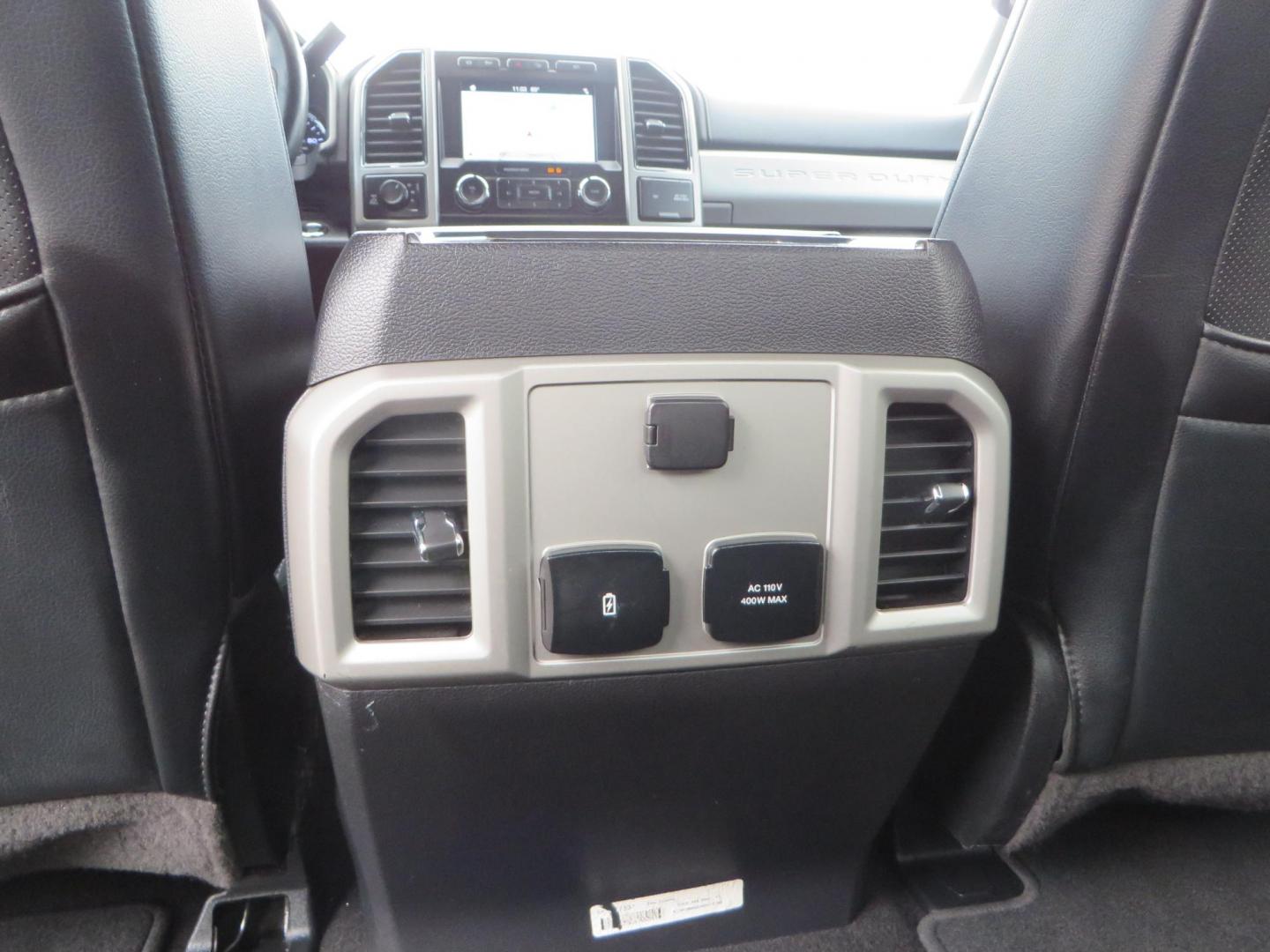2019 White /Black Ford F-250 SD Lariat Crew Cab Short Bed 4WD (1FT7W2BT2KE) with an 6.7L V8 OHV 16V DIESEL engine, 6A transmission, located at 2630 Grass Valley Highway, Auburn, CA, 95603, (530) 508-5100, 38.937893, -121.095482 - Features a Fabtech 6" 4 link Lift kit, Fox remote reservoir shocks, 37" RBP MT tires, 22" Hostile wheels, Bushwacker Fender flares, Undercover Ultraflex bedcover, and window tint. - Photo#59