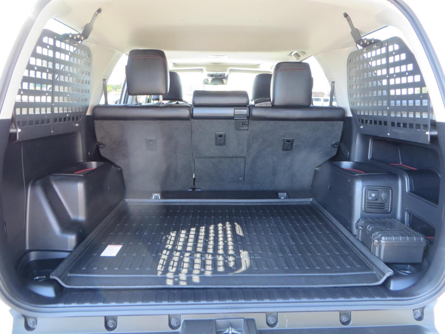2021 White Toyota 4Runner TRD Off-road Premium 4WD (JTERU5JR5M5) with an 4.0L V6 DOHC 24V engine, 5A transmission, located at 2630 Grass Valley Highway, Auburn, CA, 95603, (530) 508-5100, 38.937893, -121.095482 - TRD Offroad Premium 4Runner ready for all of your adventures. Features Ironman suspension, 285 Falken Wildpeak AT3W tires, 17" Method Race wheels, Front winch bumper, Badlands winch, Led bumper and ditch lights, and rear cargo molle panels. - Photo#63