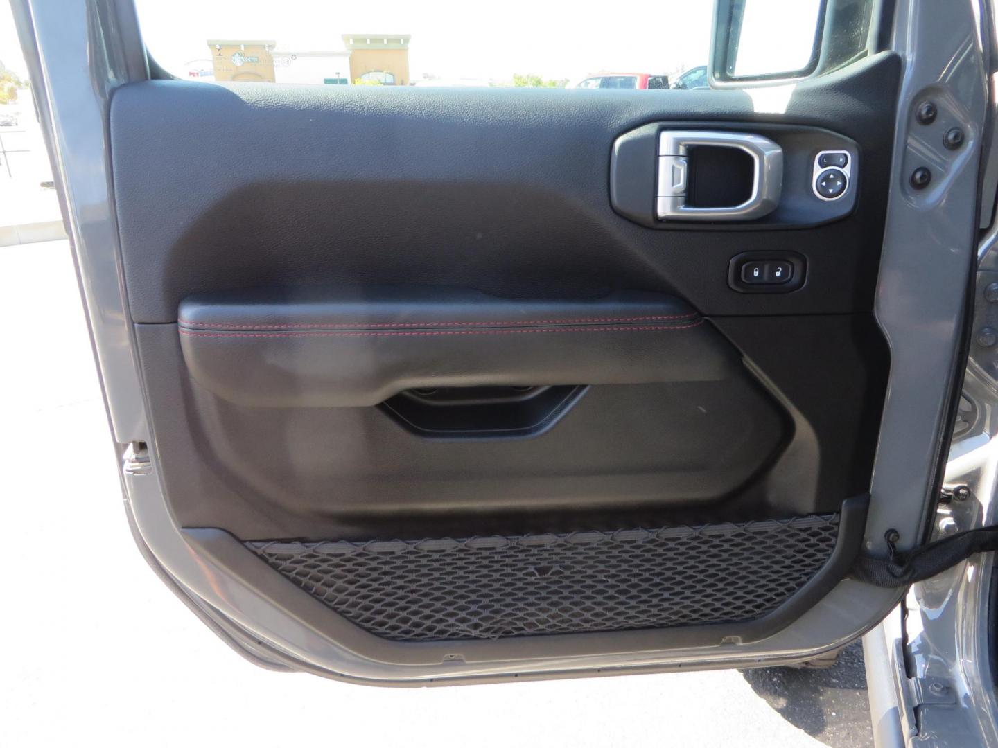 2021 Gray Jeep Wrangler Unlimited Rubicon (1C4HJXFN3MW) with an 2.0L L4 DOHC 16V TURBO engine, 6A transmission, located at 2630 Grass Valley Highway, Auburn, CA, 95603, (530) 508-5100, 38.937893, -121.095482 - Mopar lifted Rubicon, Fox shocks, 17" Method race wheels, 37" Nitto Recon Grappler tires, Falcon steering stabilizer, Smittybilt HD spare tire carrier, and Weathertech 1st and 2nd row floor liners. - Photo#18