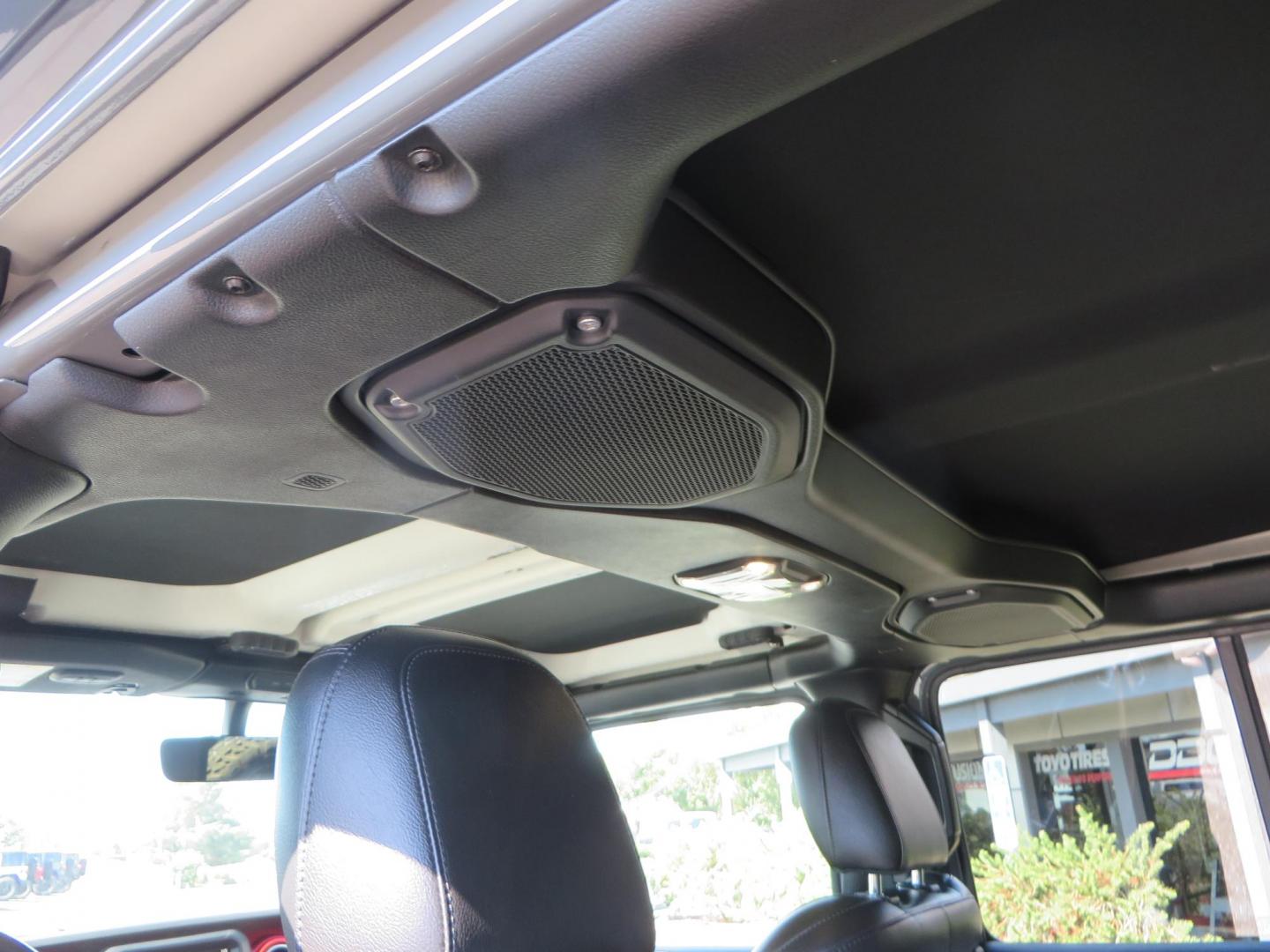 2021 Gray Jeep Wrangler Unlimited Rubicon (1C4HJXFN3MW) with an 2.0L L4 DOHC 16V TURBO engine, 6A transmission, located at 2630 Grass Valley Highway, Auburn, CA, 95603, (530) 508-5100, 38.937893, -121.095482 - Mopar lifted Rubicon, Fox shocks, 17" Method race wheels, 37" Nitto Recon Grappler tires, Falcon steering stabilizer, Smittybilt HD spare tire carrier, and Weathertech 1st and 2nd row floor liners. - Photo#48