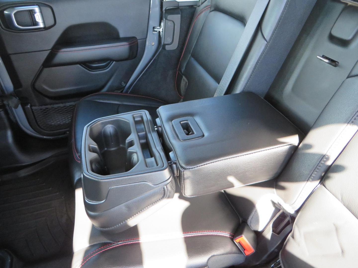 2021 Gray Jeep Wrangler Unlimited Rubicon (1C4HJXFN3MW) with an 2.0L L4 DOHC 16V TURBO engine, 6A transmission, located at 2630 Grass Valley Highway, Auburn, CA, 95603, (530) 508-5100, 38.937893, -121.095482 - Mopar lifted Rubicon, Fox shocks, 17" Method race wheels, 37" Nitto Recon Grappler tires, Falcon steering stabilizer, Smittybilt HD spare tire carrier, and Weathertech 1st and 2nd row floor liners. - Photo#50