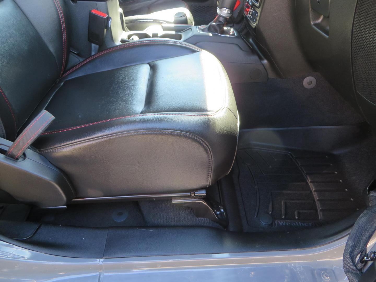 2021 Gray Jeep Wrangler Unlimited Rubicon (1C4HJXFN3MW) with an 2.0L L4 DOHC 16V TURBO engine, 6A transmission, located at 2630 Grass Valley Highway, Auburn, CA, 95603, (530) 508-5100, 38.937893, -121.095482 - Mopar lifted Rubicon, Fox shocks, 17" Method race wheels, 37" Nitto Recon Grappler tires, Falcon steering stabilizer, Smittybilt HD spare tire carrier, and Weathertech 1st and 2nd row floor liners. - Photo#55