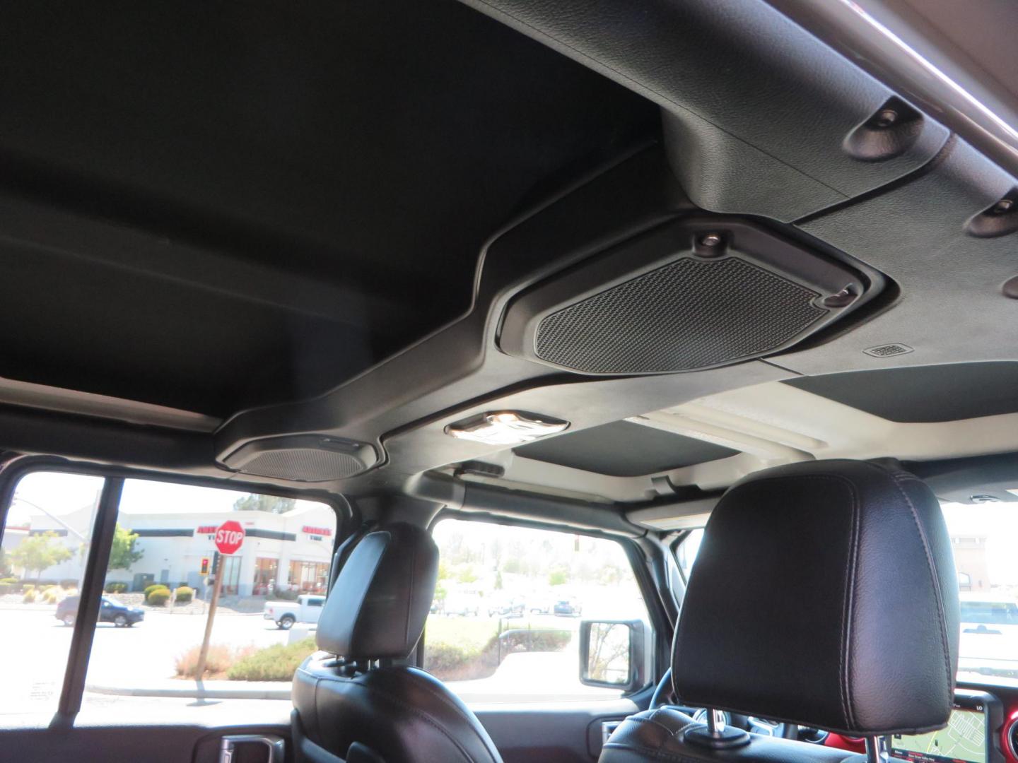 2021 Gray Jeep Wrangler Unlimited Rubicon (1C4HJXFN3MW) with an 2.0L L4 DOHC 16V TURBO engine, 6A transmission, located at 2630 Grass Valley Highway, Auburn, CA, 95603, (530) 508-5100, 38.937893, -121.095482 - Mopar lifted Rubicon, Fox shocks, 17" Method race wheels, 37" Nitto Recon Grappler tires, Falcon steering stabilizer, Smittybilt HD spare tire carrier, and Weathertech 1st and 2nd row floor liners. - Photo#62
