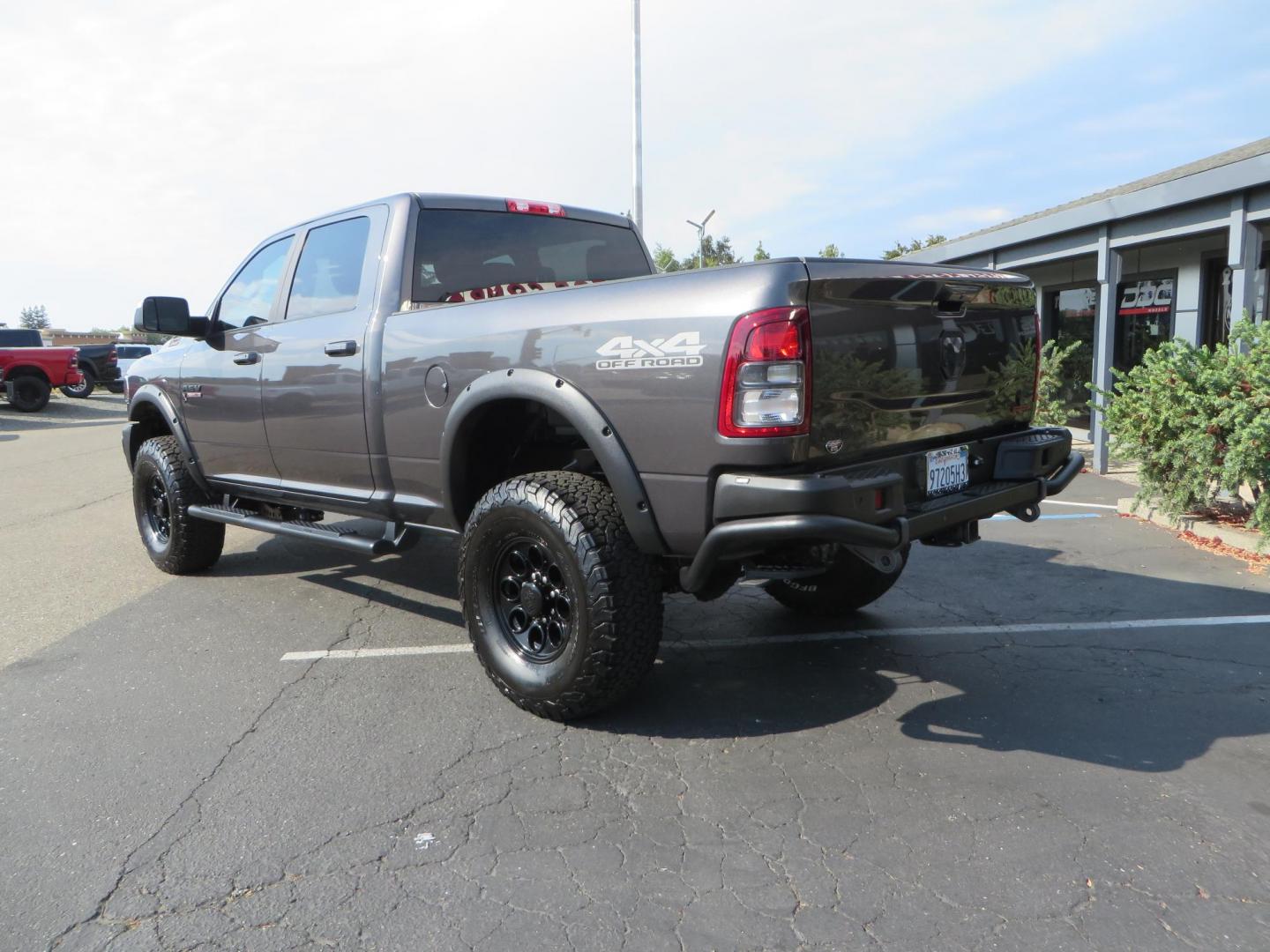 2021 Gray /GREY RAM 2500 Big Horn Crew Cab SWB 4WD (3C6UR5DL7MG) with an 6.7L L6 OHV 24V TURBO DIESEL engine, 6A transmission, located at 2630 Grass Valley Highway, Auburn, CA, 95603, (530) 508-5100, 38.937893, -121.095482 - Must have AEV Prospector Ram 2500. - Photo#2