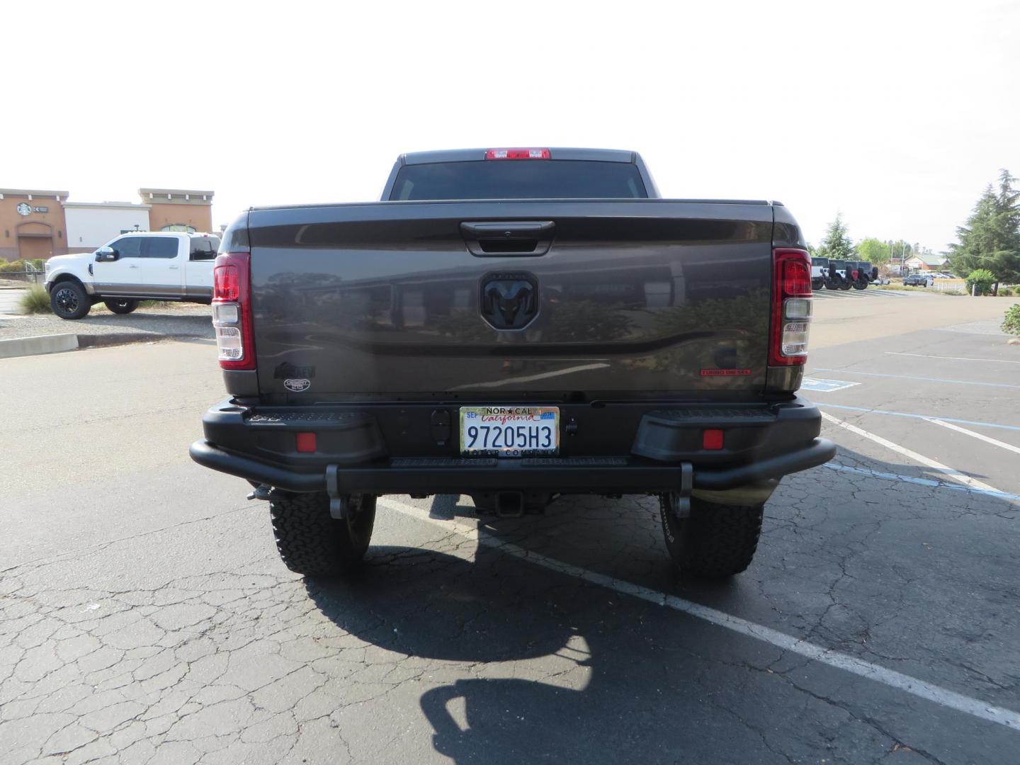 2021 Gray /GREY RAM 2500 Big Horn Crew Cab SWB 4WD (3C6UR5DL7MG) with an 6.7L L6 OHV 24V TURBO DIESEL engine, 6A transmission, located at 2630 Grass Valley Highway, Auburn, CA, 95603, (530) 508-5100, 38.937893, -121.095482 - Must have AEV Prospector Ram 2500. - Photo#3