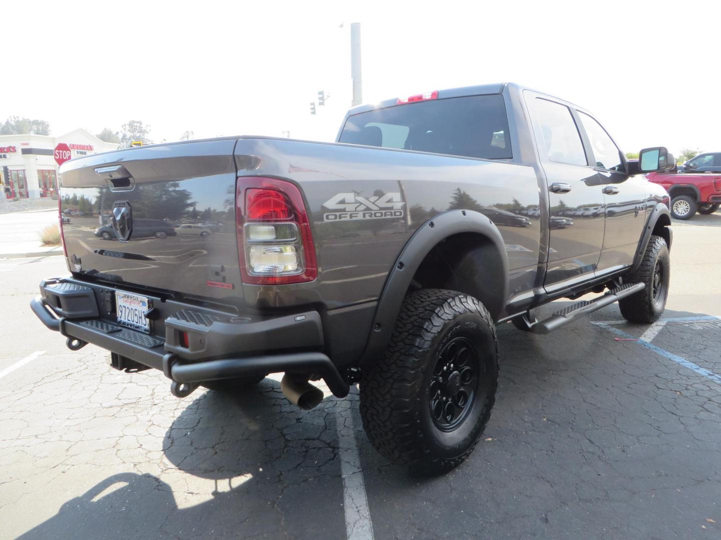 2021 Gray /GREY RAM 2500 Big Horn Crew Cab SWB 4WD (3C6UR5DL7MG) with an 6.7L L6 OHV 24V TURBO DIESEL engine, 6A transmission, located at 2630 Grass Valley Highway, Auburn, CA, 95603, (530) 508-5100, 38.937893, -121.095482 - Must have AEV Prospector Ram 2500. - Photo#4