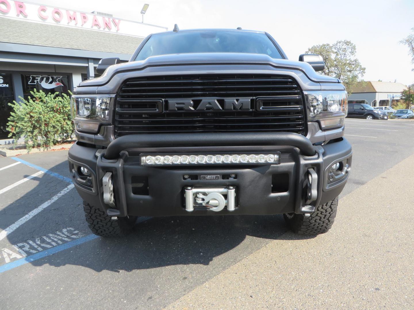 2021 Gray /GREY RAM 2500 Big Horn Crew Cab SWB 4WD (3C6UR5DL7MG) with an 6.7L L6 OHV 24V TURBO DIESEL engine, 6A transmission, located at 2630 Grass Valley Highway, Auburn, CA, 95603, (530) 508-5100, 38.937893, -121.095482 - Must have AEV Prospector Ram 2500. - Photo#7