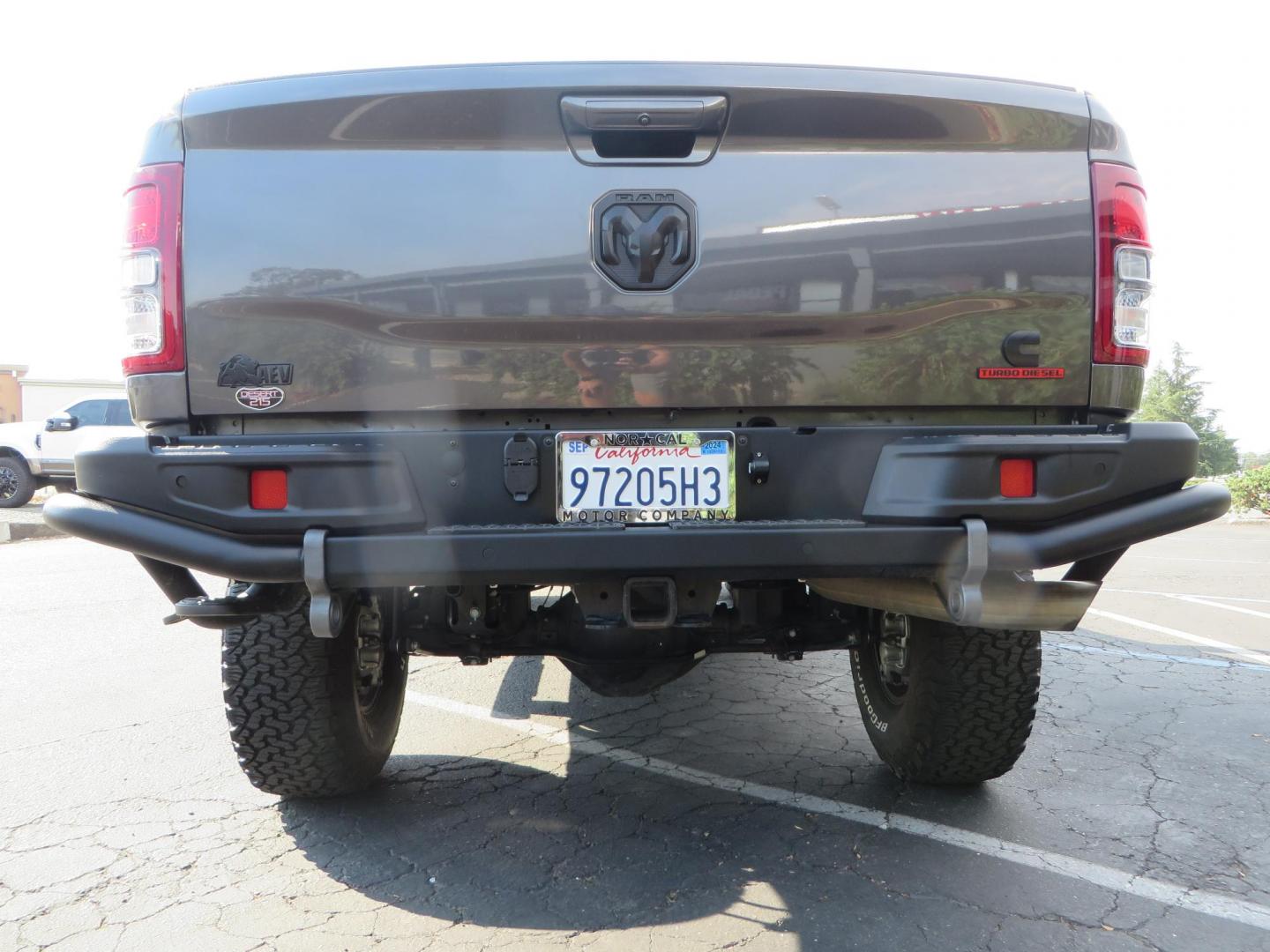 2021 Gray /GREY RAM 2500 Big Horn Crew Cab SWB 4WD (3C6UR5DL7MG) with an 6.7L L6 OHV 24V TURBO DIESEL engine, 6A transmission, located at 2630 Grass Valley Highway, Auburn, CA, 95603, (530) 508-5100, 38.937893, -121.095482 - Must have AEV Prospector Ram 2500. - Photo#16