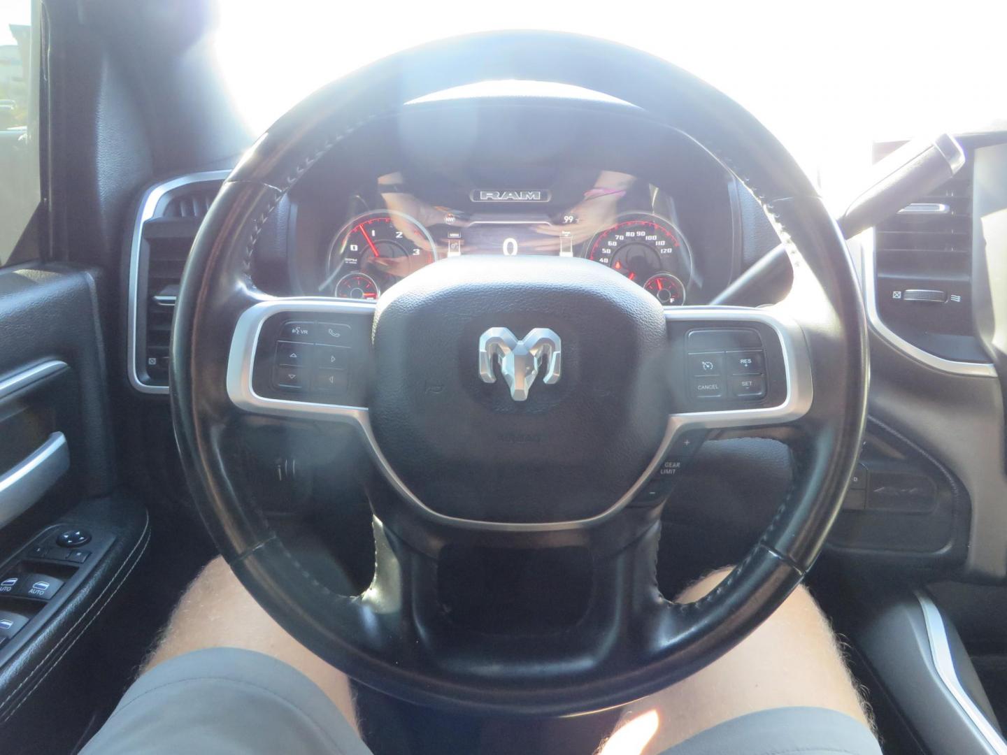 2022 SILVER /Black RAM 2500 Big Horn Black Widow Edition Crew Cab 4WD (3C6UR5DL3NG) with an 6.7L L6 OHV 24V TURBO DIESEL engine, 6A transmission, located at 2630 Grass Valley Highway, Auburn, CA, 95603, (530) 508-5100, 38.937893, -121.095482 - Ram 2500 Black Widow Edition Features 5" Suspension Lift System 20" Black Off Road Wheels 37" BFG KM3 Mud Terrain Tires Color Matched Pocket Fender Flares AMP Power Running Boards Tinted Front Windows Black Widow Gauge Cluster Black Widow Custom Stitched Headrests Red LED Interior Lights P - Photo#39