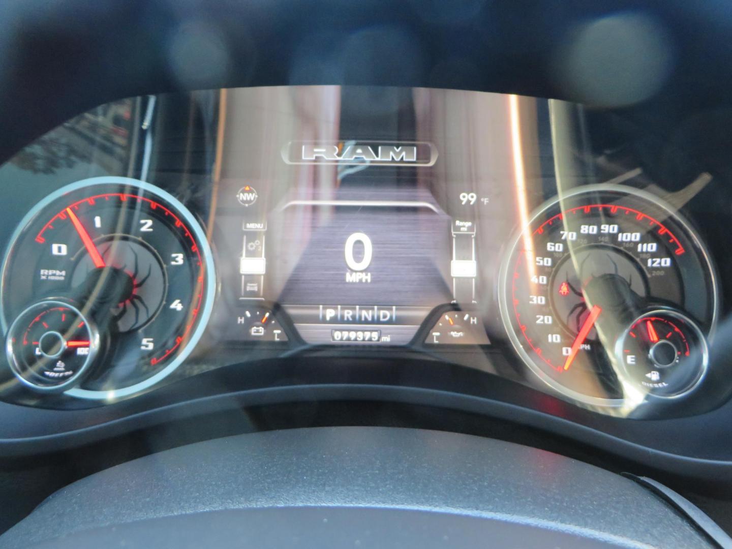 2022 SILVER /Black RAM 2500 Big Horn Black Widow Edition Crew Cab 4WD (3C6UR5DL3NG) with an 6.7L L6 OHV 24V TURBO DIESEL engine, 6A transmission, located at 2630 Grass Valley Highway, Auburn, CA, 95603, (530) 508-5100, 38.937893, -121.095482 - Ram 2500 Black Widow Edition Features 5" Suspension Lift System 20" Black Off Road Wheels 37" BFG KM3 Mud Terrain Tires Color Matched Pocket Fender Flares AMP Power Running Boards Tinted Front Windows Black Widow Gauge Cluster Black Widow Custom Stitched Headrests Red LED Interior Lights P - Photo#40