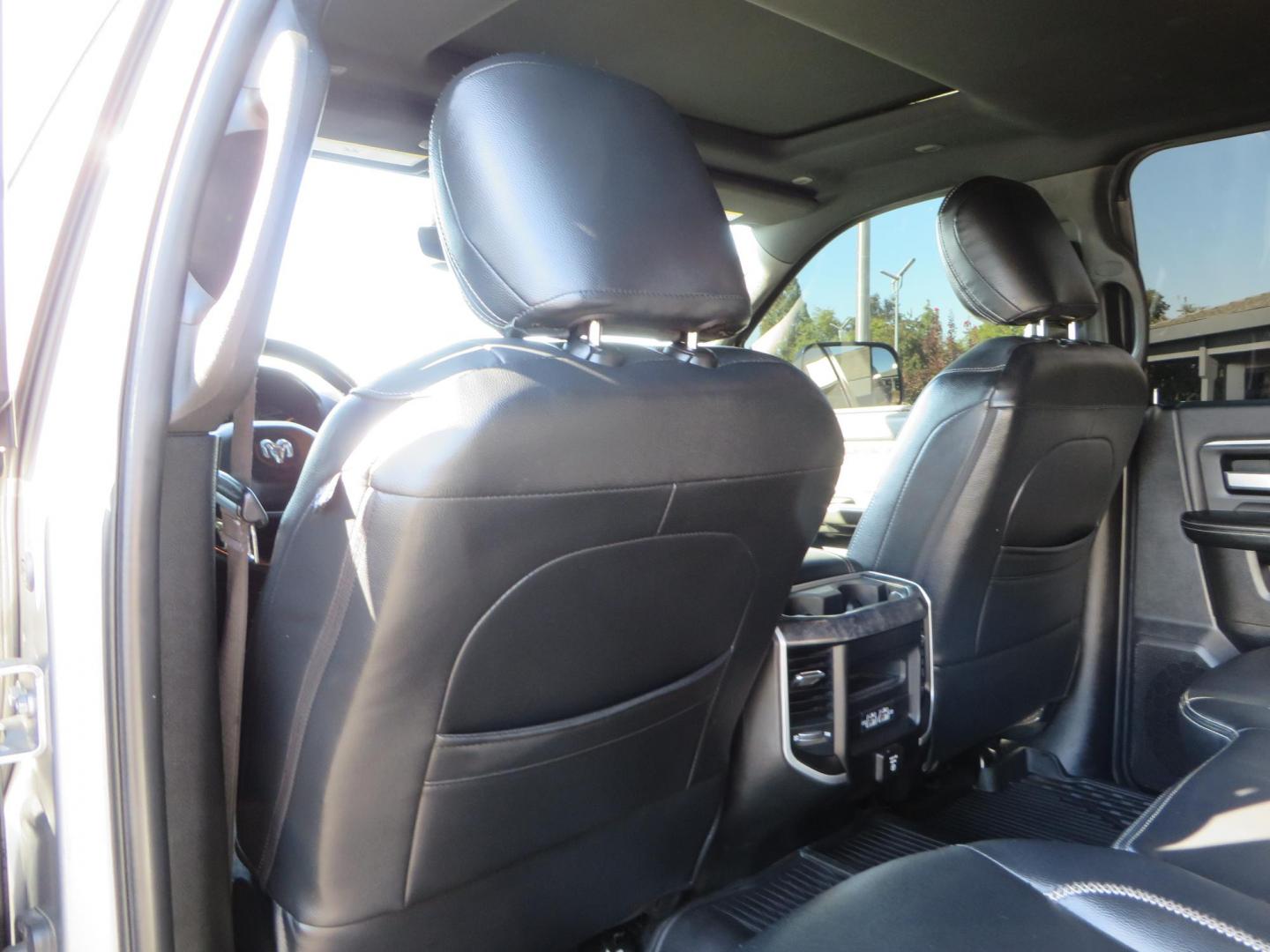 2022 SILVER /Black RAM 2500 Big Horn Black Widow Edition Crew Cab 4WD (3C6UR5DL3NG) with an 6.7L L6 OHV 24V TURBO DIESEL engine, 6A transmission, located at 2630 Grass Valley Highway, Auburn, CA, 95603, (530) 508-5100, 38.937893, -121.095482 - Ram 2500 Black Widow Edition Features 5" Suspension Lift System 20" Black Off Road Wheels 37" BFG KM3 Mud Terrain Tires Color Matched Pocket Fender Flares AMP Power Running Boards Tinted Front Windows Black Widow Gauge Cluster Black Widow Custom Stitched Headrests Red LED Interior Lights P - Photo#49