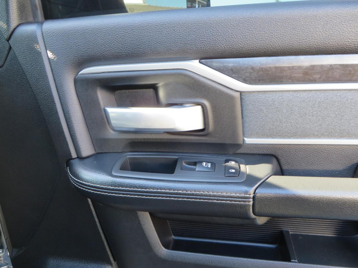 2022 SILVER /Black RAM 2500 Big Horn Black Widow Edition Crew Cab 4WD (3C6UR5DL3NG) with an 6.7L L6 OHV 24V TURBO DIESEL engine, 6A transmission, located at 2630 Grass Valley Highway, Auburn, CA, 95603, (530) 508-5100, 38.937893, -121.095482 - Ram 2500 Black Widow Edition Features 5" Suspension Lift System 20" Black Off Road Wheels 37" BFG KM3 Mud Terrain Tires Color Matched Pocket Fender Flares AMP Power Running Boards Tinted Front Windows Black Widow Gauge Cluster Black Widow Custom Stitched Headrests Red LED Interior Lights P - Photo#53