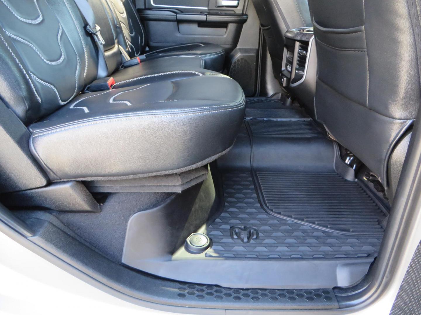 2022 SILVER /Black RAM 2500 Big Horn Black Widow Edition Crew Cab 4WD (3C6UR5DL3NG) with an 6.7L L6 OHV 24V TURBO DIESEL engine, 6A transmission, located at 2630 Grass Valley Highway, Auburn, CA, 95603, (530) 508-5100, 38.937893, -121.095482 - Ram 2500 Black Widow Edition Features 5" Suspension Lift System 20" Black Off Road Wheels 37" BFG KM3 Mud Terrain Tires Color Matched Pocket Fender Flares AMP Power Running Boards Tinted Front Windows Black Widow Gauge Cluster Black Widow Custom Stitched Headrests Red LED Interior Lights P - Photo#63