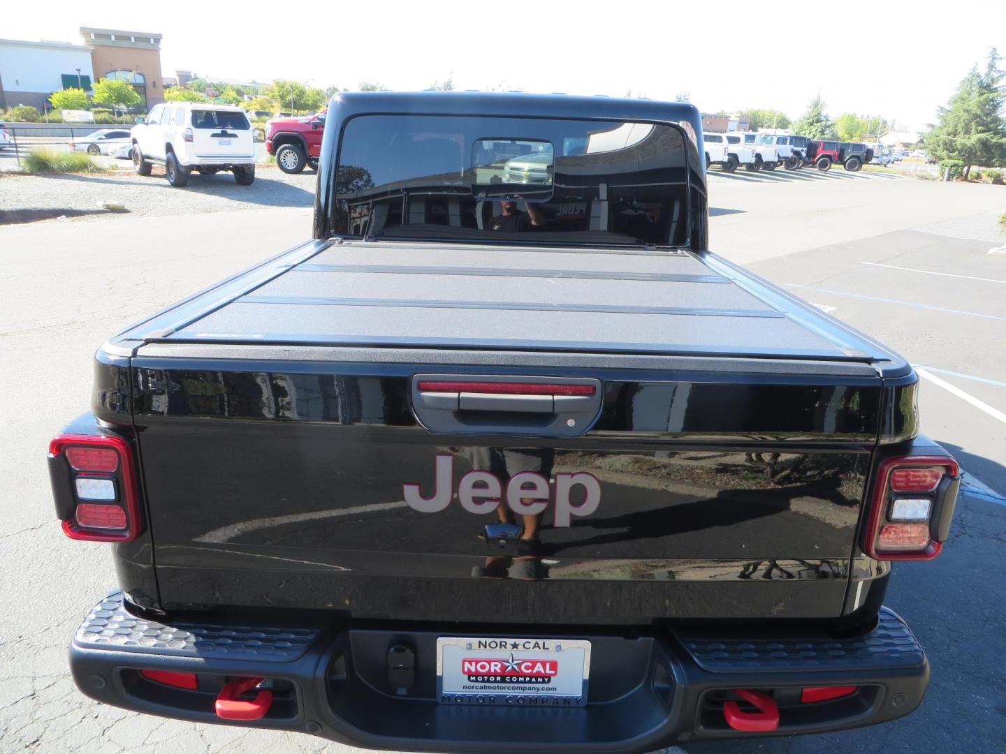 2021 BLACK /BLACK Jeep Gladiator Rubicon (1C6JJTBG1ML) with an 3.6L V6 DOHC 24V engine, automatic transmission, located at 2630 Grass Valley Highway, Auburn, CA, 95603, (530) 508-5100, 38.937893, -121.095482 - Mopar lifted Rubicon with Fox shocks, 17" Black Rhino Kelso wheels, 35" Nitto Terra Grappler G2 tires, AMP power steps, Rock Hard 4x4 front bumper, Warn Winch, 10" Rigid light bar, Bakflip MX4, and a Btech UV-5100 radio. - Photo#16