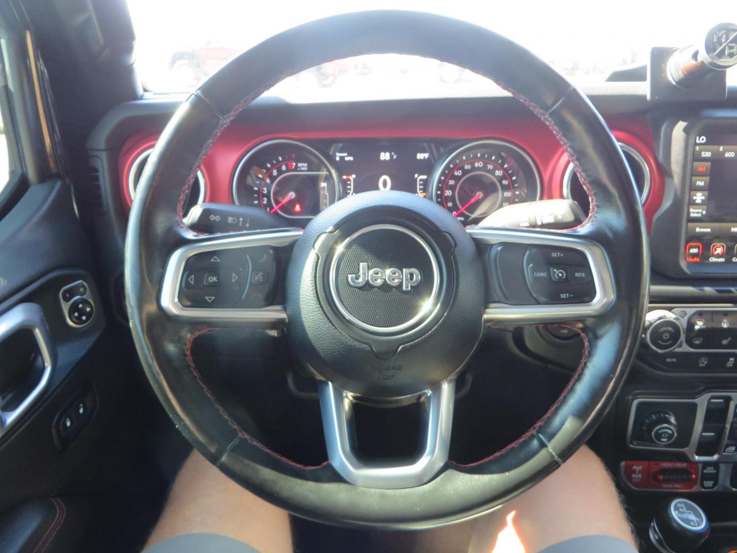 2021 BLACK /BLACK Jeep Gladiator Rubicon (1C6JJTBG1ML) with an 3.6L V6 DOHC 24V engine, automatic transmission, located at 2630 Grass Valley Highway, Auburn, CA, 95603, (530) 508-5100, 38.937893, -121.095482 - Mopar lifted Rubicon with Fox shocks, 17" Black Rhino Kelso wheels, 35" Nitto Terra Grappler G2 tires, AMP power steps, Rock Hard 4x4 front bumper, Warn Winch, 10" Rigid light bar, Bakflip MX4, and a Btech UV-5100 radio. - Photo#43