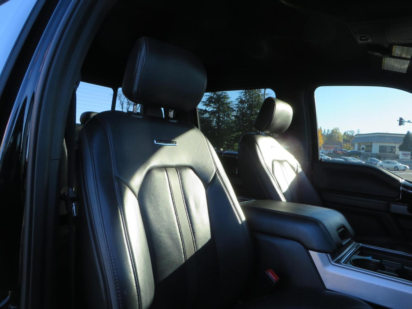 2022 BLACK /BLACK Ford F-250 SD Platinum Tremor Crew Cab Short Bed 4WD (1FT8W2BT2NE) with an 6.7L V8 OHV 16V DIESEL engine, 10 speed transmission, located at 2630 Grass Valley Highway, Auburn, CA, 95603, (530) 508-5100, 38.937893, -121.095482 - Features - BDS 4" Radius arm suspension system, Fox 2.0 shocks, Dual Fox steering stabilizers, 37" Nitto Ridge Grappler tires, 20" Fuel Rebel wheels, Airlift air bags, Airlift wireless 1 compressor, and window tint. - Photo#67