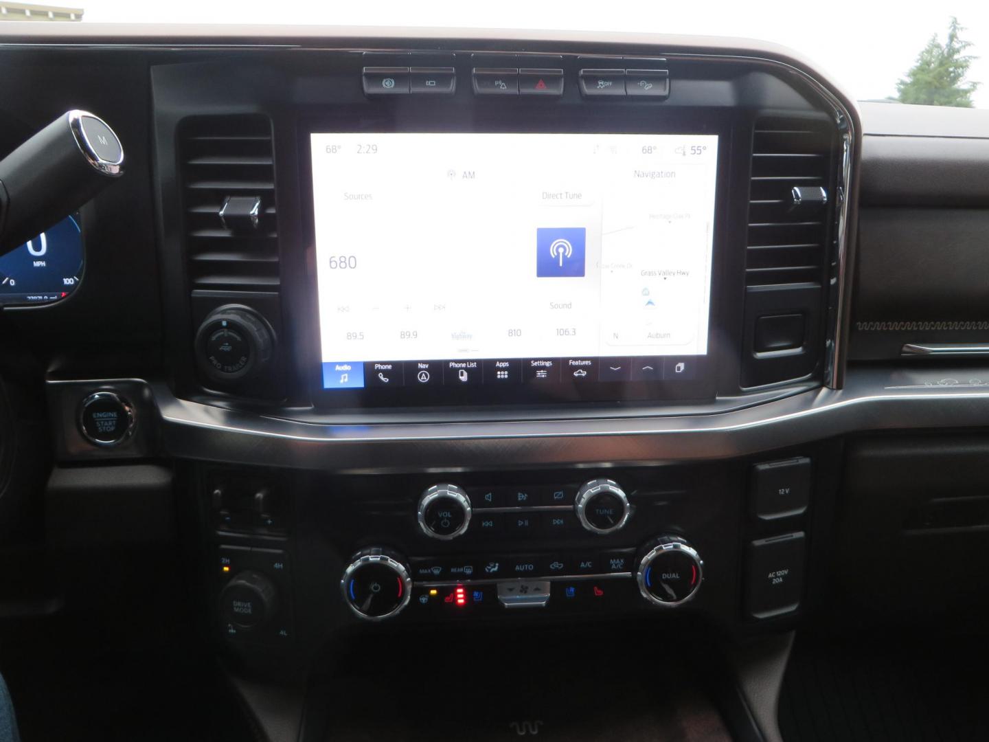 2024 Bronze /Brown Ford F-350 SD King Ranch Crew Cab Long Bed 4WD (1FT8W3BT4RE) with an 6.7L V8 OHV 16V DIESEL engine, 6A transmission, located at 2630 Grass Valley Highway, Auburn, CA, 95603, (530) 508-5100, 38.937893, -121.095482 - Longbed Kinch Ranch sitting on a BDS level kit, Fox 2.0 shocks, 20'' Method MR709 race wheels, and 35'' Toyo AT3 tires. - Photo#34