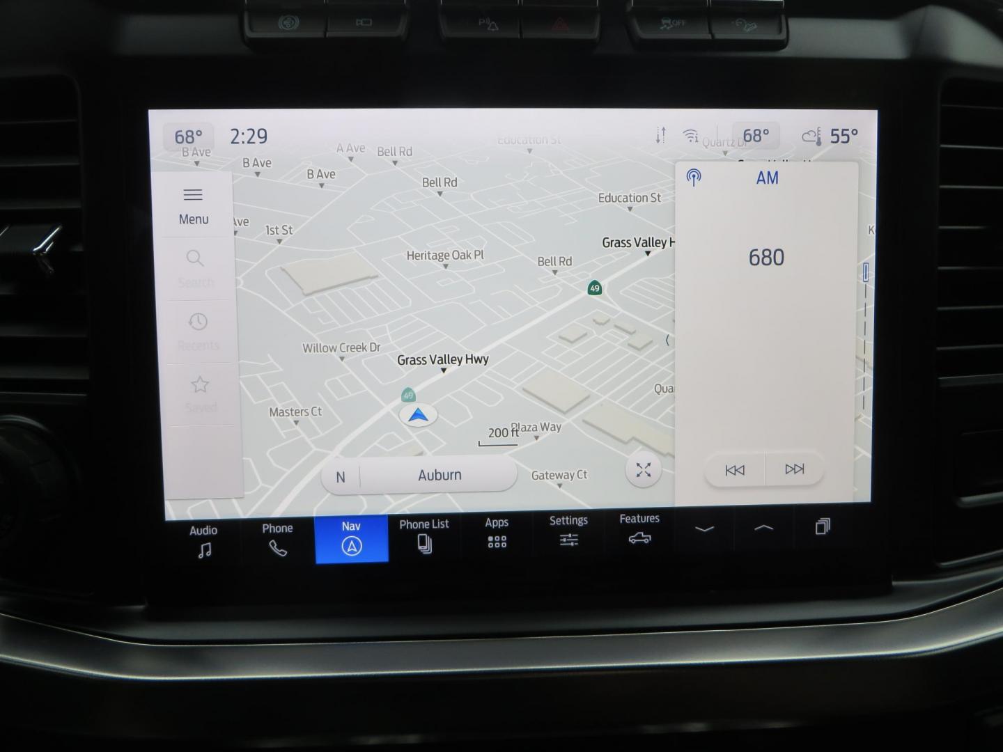 2024 Bronze /Brown Ford F-350 SD King Ranch Crew Cab Long Bed 4WD (1FT8W3BT4RE) with an 6.7L V8 OHV 16V DIESEL engine, 6A transmission, located at 2630 Grass Valley Highway, Auburn, CA, 95603, (530) 508-5100, 38.937893, -121.095482 - Longbed Kinch Ranch sitting on a BDS level kit, Fox 2.0 shocks, 20'' Method MR709 race wheels, and 35'' Toyo AT3 tires. - Photo#37