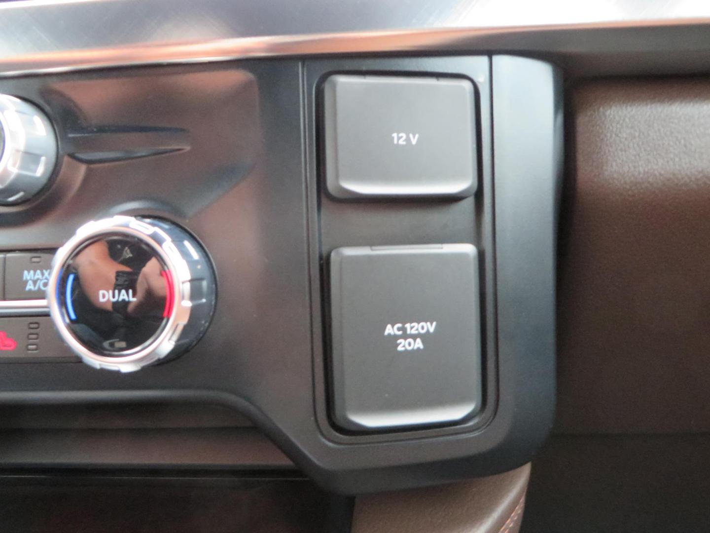 2024 Bronze /Brown Ford F-350 SD King Ranch Crew Cab Long Bed 4WD (1FT8W3BT4RE) with an 6.7L V8 OHV 16V DIESEL engine, 6A transmission, located at 2630 Grass Valley Highway, Auburn, CA, 95603, (530) 508-5100, 38.937893, -121.095482 - Longbed Kinch Ranch sitting on a BDS level kit, Fox 2.0 shocks, 20'' Method MR709 race wheels, and 35'' Toyo AT3 tires. - Photo#39