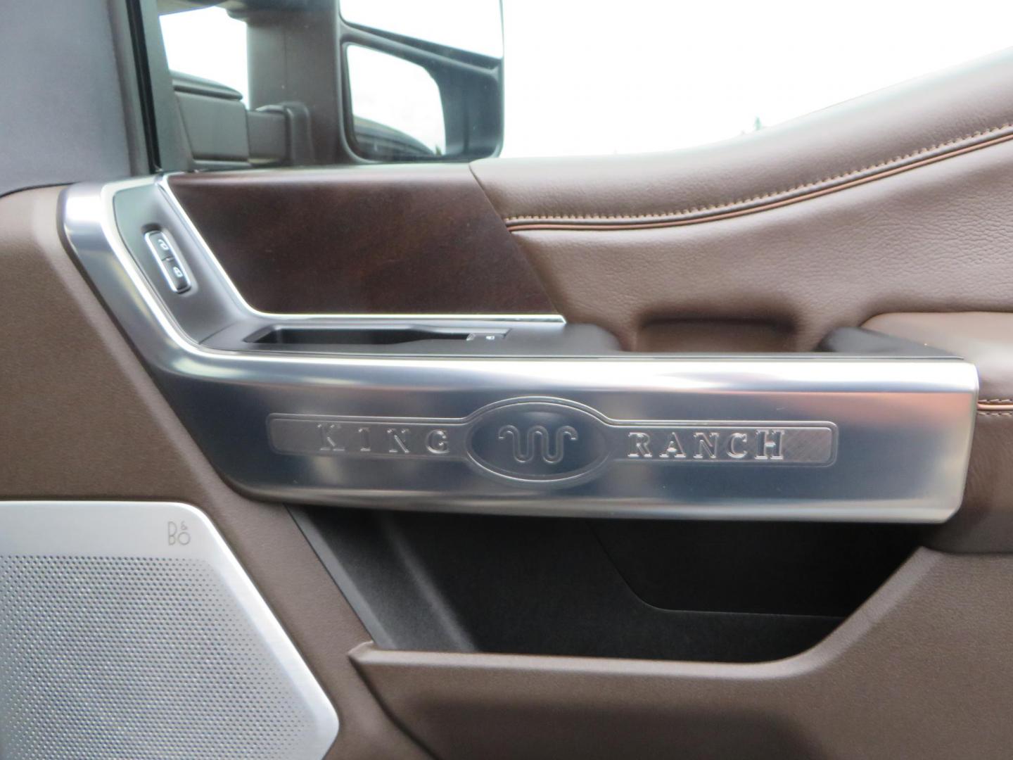 2024 Bronze /Brown Ford F-350 SD King Ranch Crew Cab Long Bed 4WD (1FT8W3BT4RE) with an 6.7L V8 OHV 16V DIESEL engine, 6A transmission, located at 2630 Grass Valley Highway, Auburn, CA, 95603, (530) 508-5100, 38.937893, -121.095482 - Longbed Kinch Ranch sitting on a BDS level kit, Fox 2.0 shocks, 20'' Method MR709 race wheels, and 35'' Toyo AT3 tires. - Photo#63