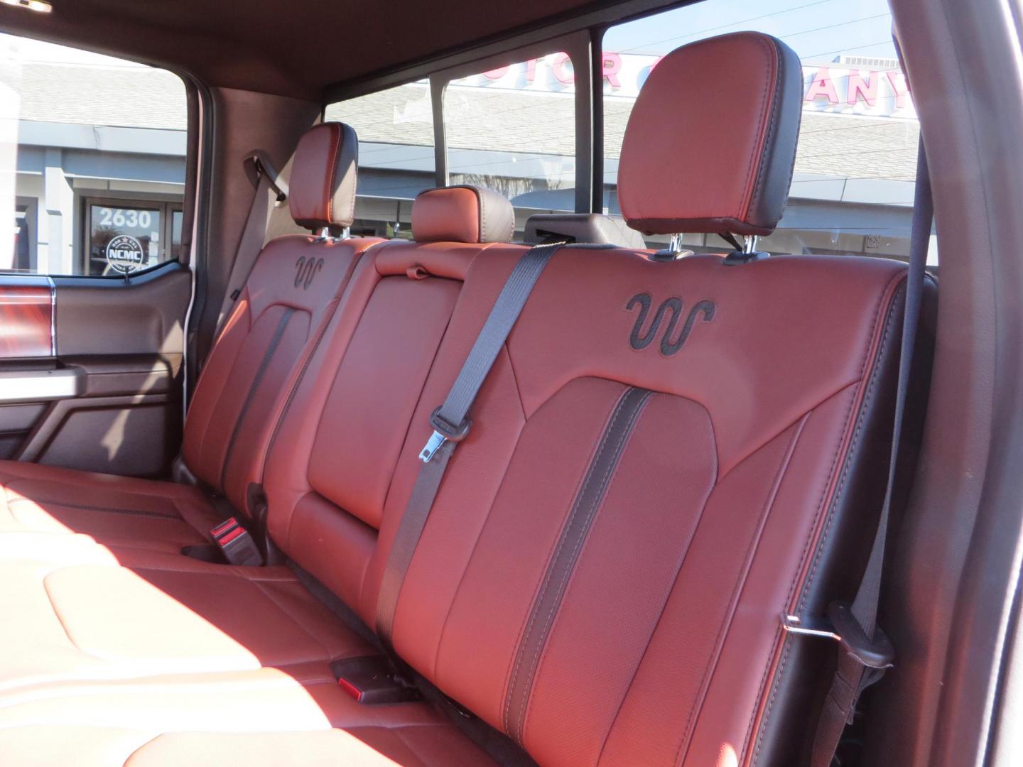 2022 White /Brown Ford F-250 SD King Ranch Crew Cab 4WD (1FT8W2BT0NE) with an 6.7L V8 OHV 16V DIESEL engine, 10 Speed Automatic transmission, located at 2630 Grass Valley Highway, Auburn, CA, 95603, (530) 508-5100, 38.937893, -121.095482 - Photo#52