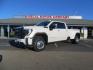 2024 White /Brown GMC Sierra 3500HD Crew Cab 4WD (1GT49YEYXRF) with an 6.6L V8 OHV 16V TURBO DIESEL engine, 10 Speed Automatic transmission, located at 2630 Grass Valley Highway, Auburn, CA, 95603, (530) 508-5100, 38.937893, -121.095482 - Must see Tow rig! - Photo#0