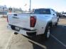 2024 White /Brown GMC Sierra 3500HD Crew Cab 4WD (1GT49YEYXRF) with an 6.6L V8 OHV 16V TURBO DIESEL engine, 10 Speed Automatic transmission, located at 2630 Grass Valley Highway, Auburn, CA, 95603, (530) 508-5100, 38.937893, -121.095482 - Must see Tow rig! - Photo#4