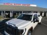 2024 White /Brown GMC Sierra 3500HD Crew Cab 4WD (1GT49YEYXRF) with an 6.6L V8 OHV 16V TURBO DIESEL engine, 10 Speed Automatic transmission, located at 2630 Grass Valley Highway, Auburn, CA, 95603, (530) 508-5100, 38.937893, -121.095482 - Must see Tow rig! - Photo#8
