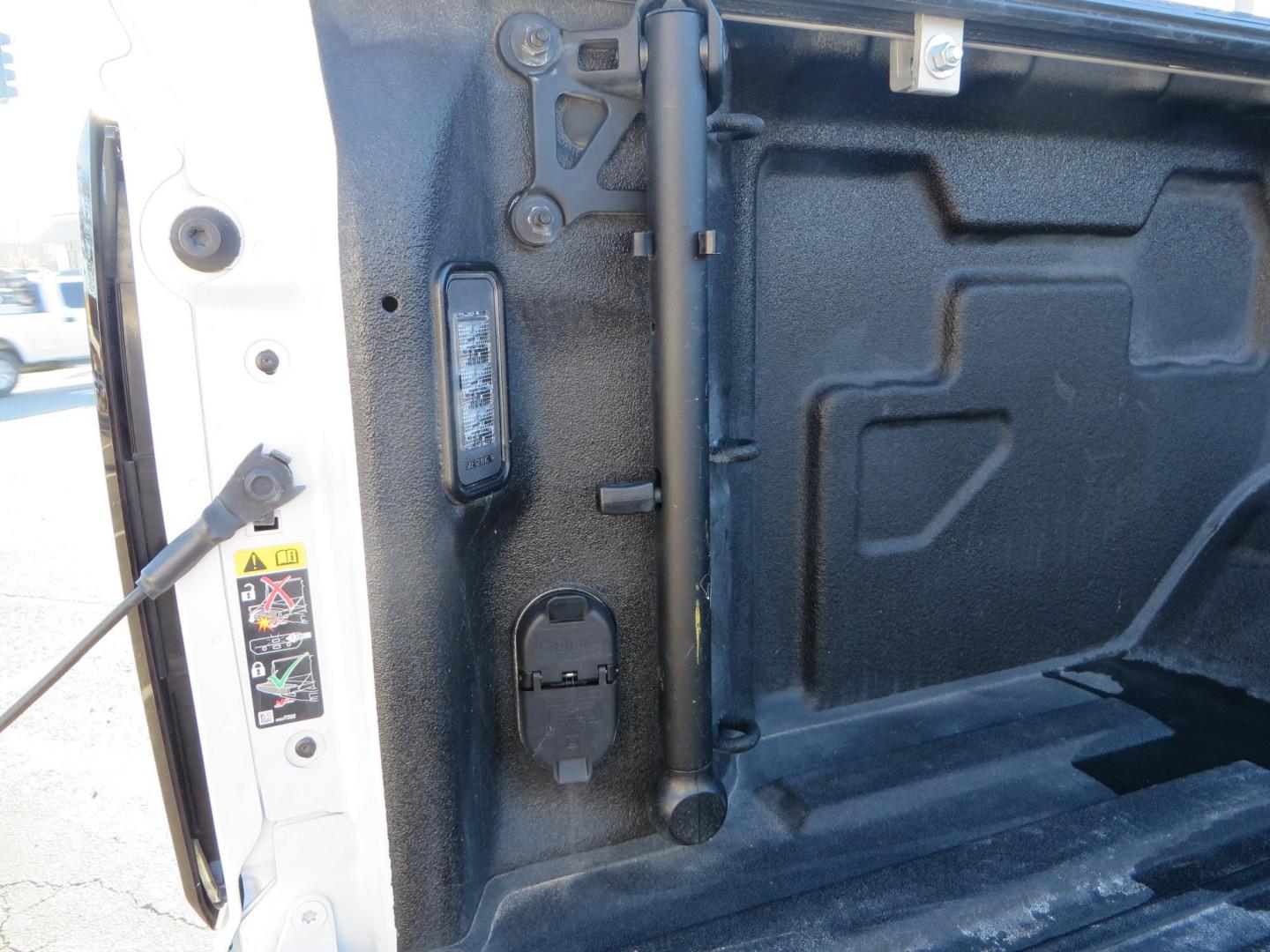 2024 White /Brown GMC Sierra 3500HD Crew Cab 4WD (1GT49YEYXRF) with an 6.6L V8 OHV 16V TURBO DIESEL engine, 10 Speed Automatic transmission, located at 2630 Grass Valley Highway, Auburn, CA, 95603, (530) 508-5100, 38.937893, -121.095482 - Must see Tow rig! - Photo#21