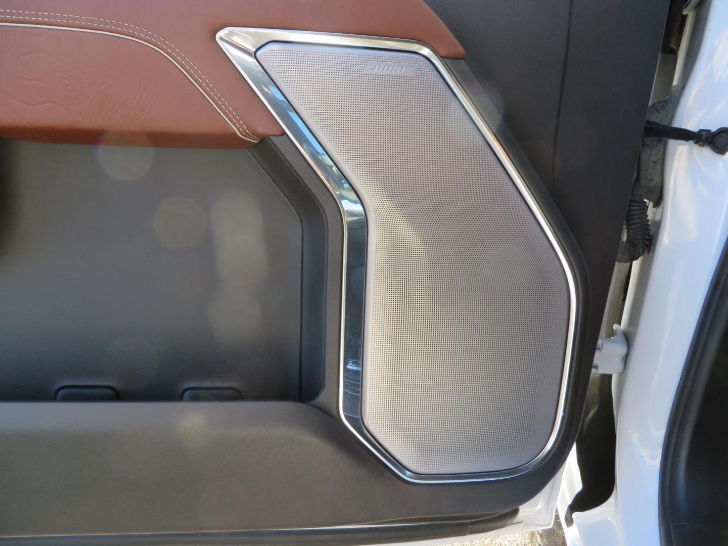 2024 White /Brown GMC Sierra 3500HD Crew Cab 4WD (1GT49YEYXRF) with an 6.6L V8 OHV 16V TURBO DIESEL engine, 10 Speed Automatic transmission, located at 2630 Grass Valley Highway, Auburn, CA, 95603, (530) 508-5100, 38.937893, -121.095482 - Must see Tow rig! - Photo#28