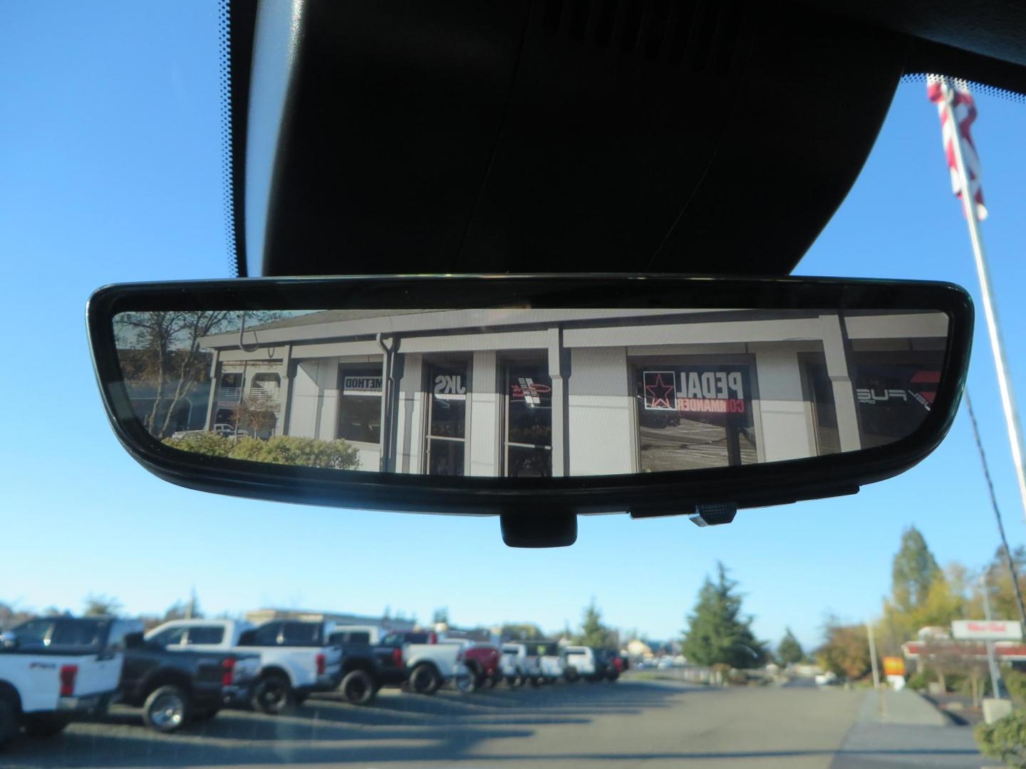 2024 White /Brown GMC Sierra 3500HD Crew Cab 4WD (1GT49YEYXRF) with an 6.6L V8 OHV 16V TURBO DIESEL engine, 10 Speed Automatic transmission, located at 2630 Grass Valley Highway, Auburn, CA, 95603, (530) 508-5100, 38.937893, -121.095482 - Must see Tow rig! - Photo#37