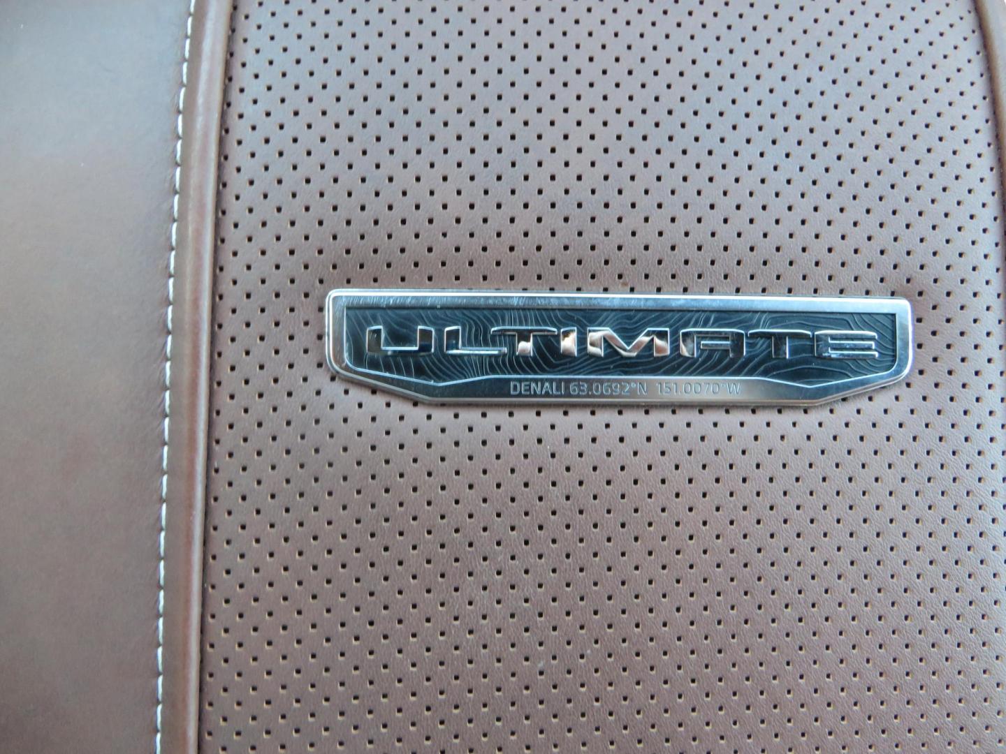 2024 White /Brown GMC Sierra 3500HD Crew Cab 4WD (1GT49YEYXRF) with an 6.6L V8 OHV 16V TURBO DIESEL engine, 10 Speed Automatic transmission, located at 2630 Grass Valley Highway, Auburn, CA, 95603, (530) 508-5100, 38.937893, -121.095482 - Must see Tow rig! - Photo#42