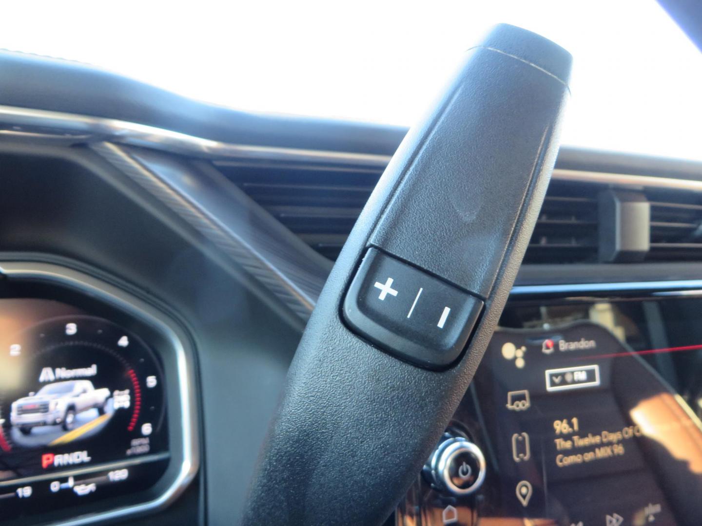 2024 White /Brown GMC Sierra 3500HD Crew Cab 4WD (1GT49YEYXRF) with an 6.6L V8 OHV 16V TURBO DIESEL engine, 10 Speed Automatic transmission, located at 2630 Grass Valley Highway, Auburn, CA, 95603, (530) 508-5100, 38.937893, -121.095482 - Must see Tow rig! - Photo#44