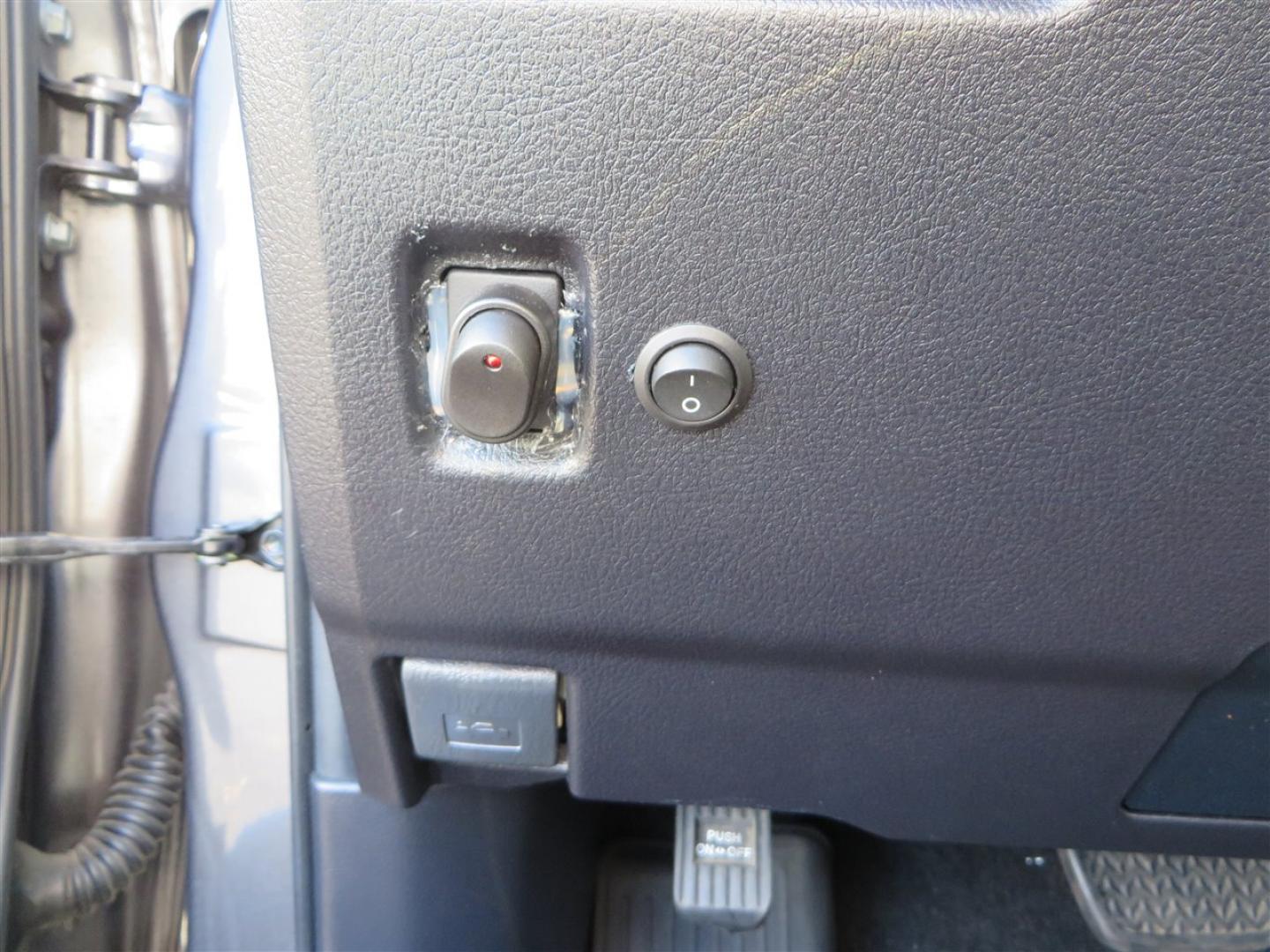 2021 grey /black Toyota 4Runner TRD Off-road Premium 4WD (JTERU5JR3M5) with an 4.0L V6 DOHC 24V engine, 5A transmission, located at 2630 Grass Valley Highway, Auburn, CA, 95603, (530) 508-5100, 38.937893, -121.095482 - Featuring Icon suspension, C4 front bumper, Victory 4x4 rear bumper with spare tire carrier, C4 ladder, Victory 4x4 roof rack, Victory 4x4 rock sliders, Baja designs LED's, 17'' KMC wheels, Maxxis Razr AT tires, and a Victory 4x4 rear cargo Molle panel. - Photo#44