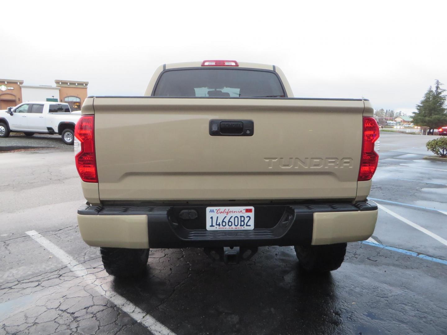 2017 Tan /Charcoal Toyota Tundra SR5 5.7L V8 CrewMax 4WD (5TFDY5F17HX) with an 5.7L V8 DOHC 32V engine, 6A transmission, located at 2630 Grass Valley Highway, Auburn, CA, 95603, (530) 508-5100, 38.937893, -121.095482 - Features- BDS 7" suspension system, Fox remote reservoir coilovers, Fox 2.0 rear shocks, 37" Toyo RT Trail, 20" Sota SSD wheels, AMP power steps, Weathertech floor liners, Weathertech impact liner. - Photo#3