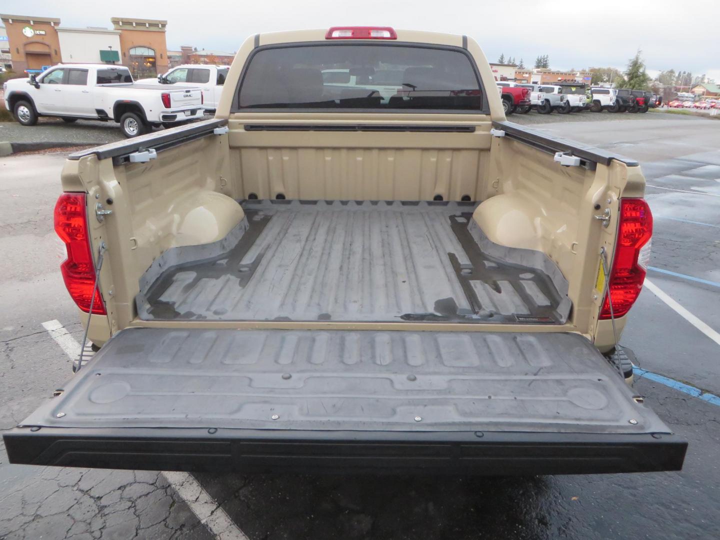 2017 Tan /Charcoal Toyota Tundra SR5 5.7L V8 CrewMax 4WD (5TFDY5F17HX) with an 5.7L V8 DOHC 32V engine, 6A transmission, located at 2630 Grass Valley Highway, Auburn, CA, 95603, (530) 508-5100, 38.937893, -121.095482 - Features- BDS 7" suspension system, Fox remote reservoir coilovers, Fox 2.0 rear shocks, 37" Toyo RT Trail, 20" Sota SSD wheels, AMP power steps, Weathertech floor liners, Weathertech impact liner. - Photo#14