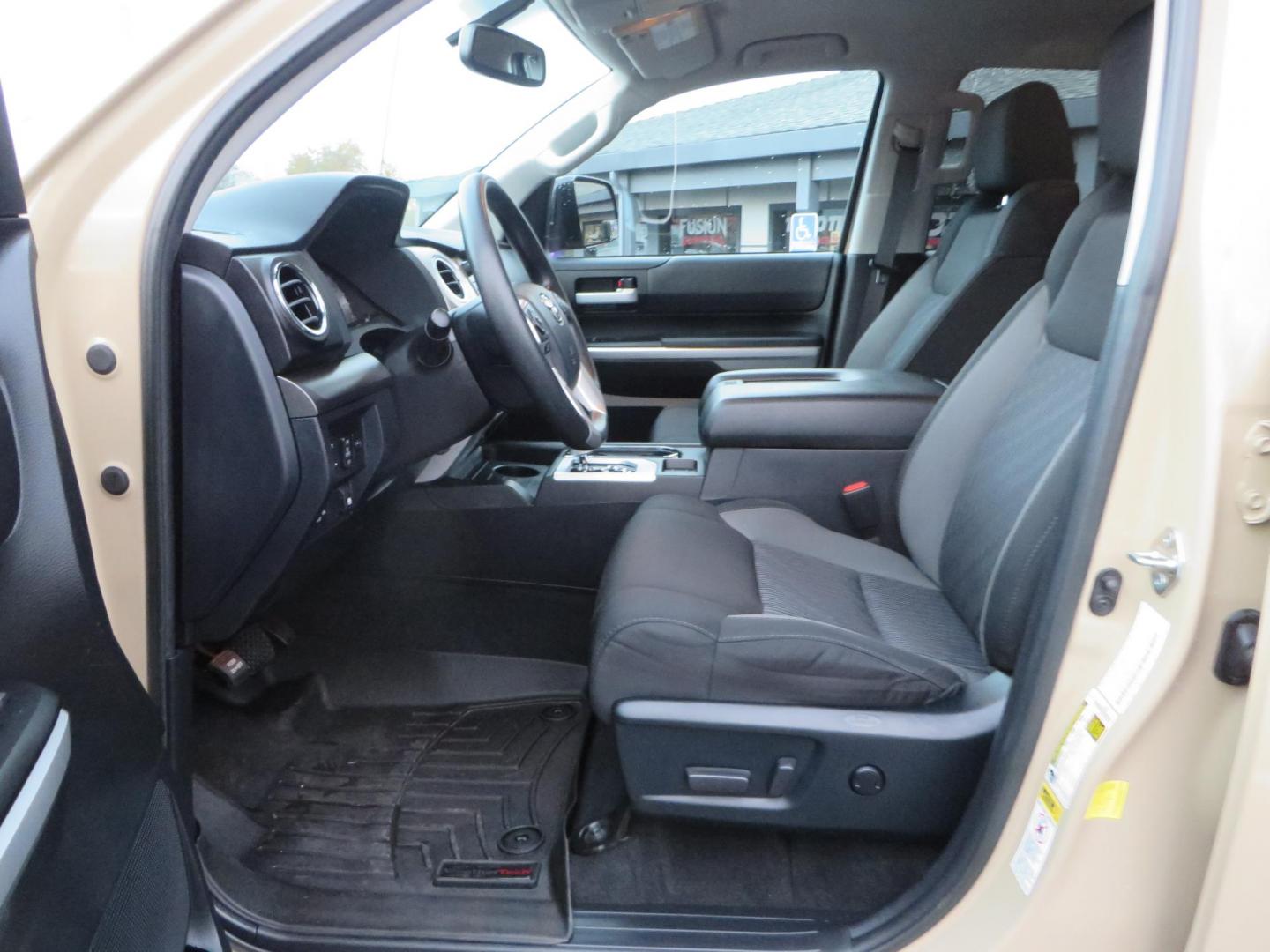 2017 Tan /Charcoal Toyota Tundra SR5 5.7L V8 CrewMax 4WD (5TFDY5F17HX) with an 5.7L V8 DOHC 32V engine, 6A transmission, located at 2630 Grass Valley Highway, Auburn, CA, 95603, (530) 508-5100, 38.937893, -121.095482 - Features- BDS 7" suspension system, Fox remote reservoir coilovers, Fox 2.0 rear shocks, 37" Toyo RT Trail, 20" Sota SSD wheels, AMP power steps, Weathertech floor liners, Weathertech impact liner. - Photo#20