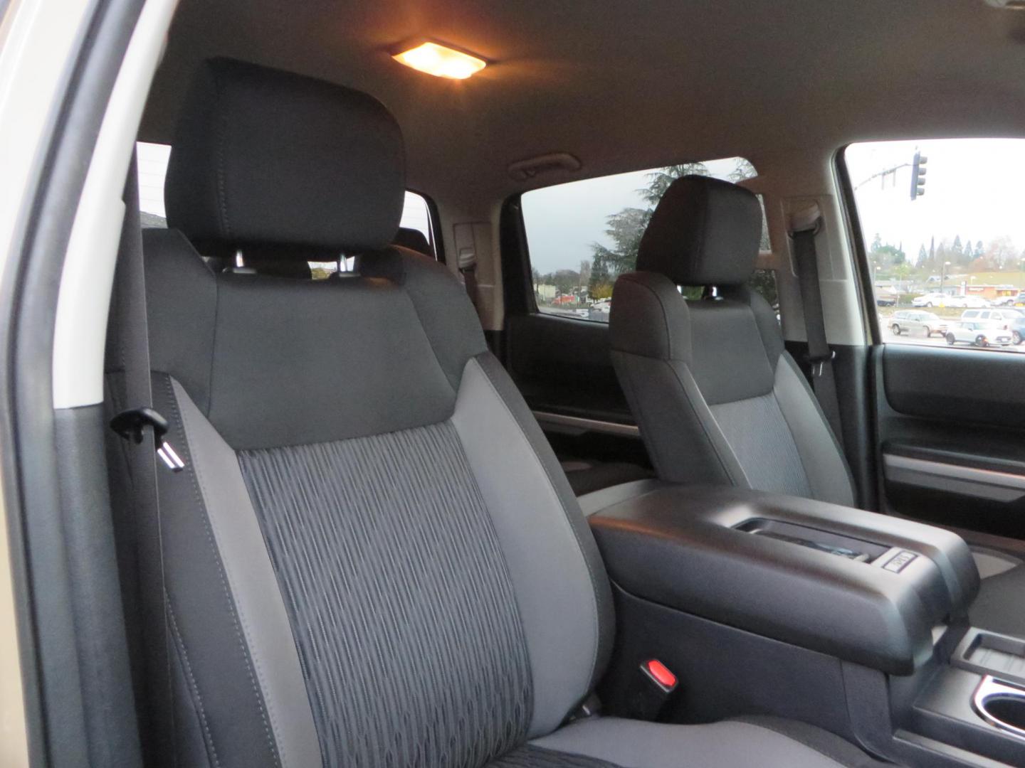 2017 Tan /Charcoal Toyota Tundra SR5 5.7L V8 CrewMax 4WD (5TFDY5F17HX) with an 5.7L V8 DOHC 32V engine, 6A transmission, located at 2630 Grass Valley Highway, Auburn, CA, 95603, (530) 508-5100, 38.937893, -121.095482 - Features- BDS 7" suspension system, Fox remote reservoir coilovers, Fox 2.0 rear shocks, 37" Toyo RT Trail, 20" Sota SSD wheels, AMP power steps, Weathertech floor liners, Weathertech impact liner. - Photo#50