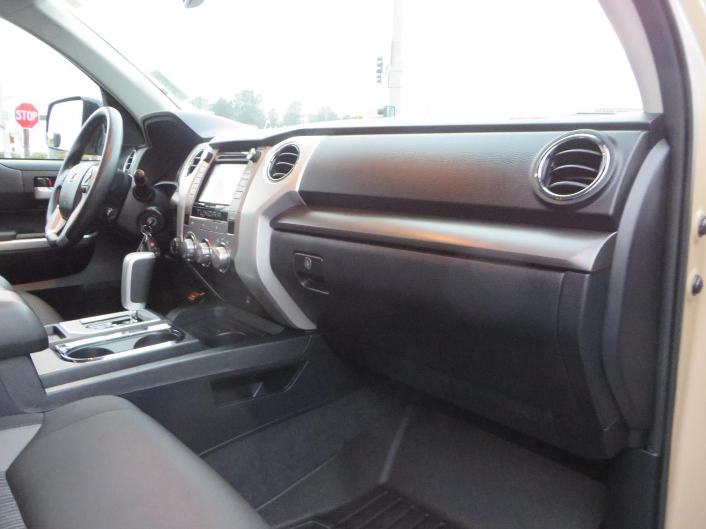 2017 Tan /Charcoal Toyota Tundra SR5 5.7L V8 CrewMax 4WD (5TFDY5F17HX) with an 5.7L V8 DOHC 32V engine, 6A transmission, located at 2630 Grass Valley Highway, Auburn, CA, 95603, (530) 508-5100, 38.937893, -121.095482 - Features- BDS 7" suspension system, Fox remote reservoir coilovers, Fox 2.0 rear shocks, 37" Toyo RT Trail, 20" Sota SSD wheels, AMP power steps, Weathertech floor liners, Weathertech impact liner. - Photo#52