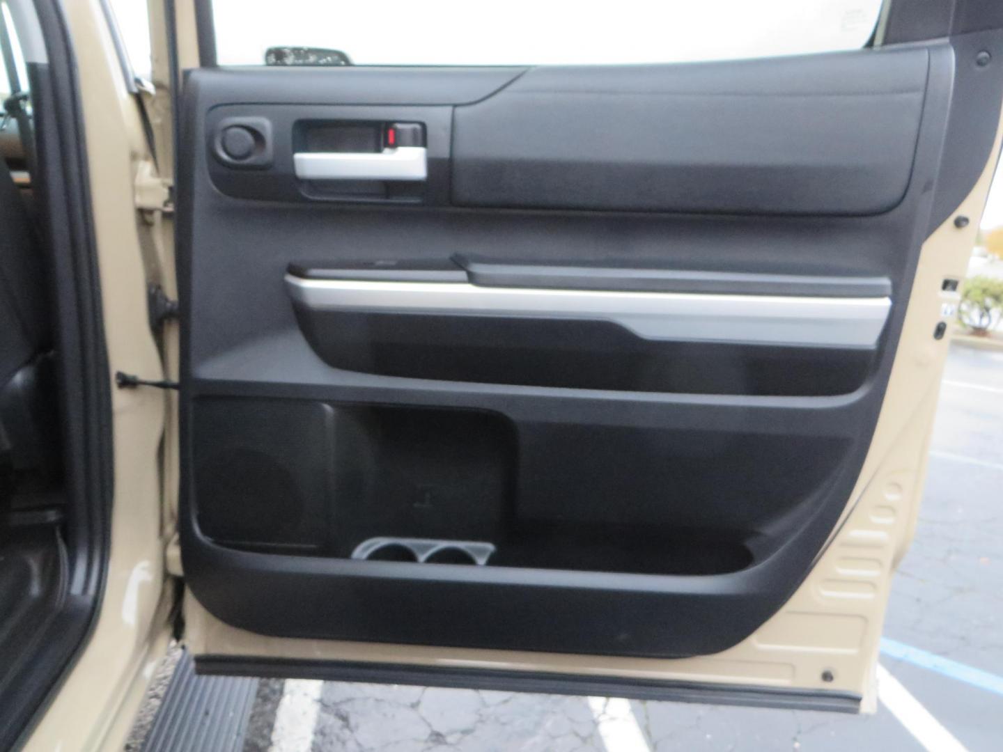 2017 Tan /Charcoal Toyota Tundra SR5 5.7L V8 CrewMax 4WD (5TFDY5F17HX) with an 5.7L V8 DOHC 32V engine, 6A transmission, located at 2630 Grass Valley Highway, Auburn, CA, 95603, (530) 508-5100, 38.937893, -121.095482 - Features- BDS 7" suspension system, Fox remote reservoir coilovers, Fox 2.0 rear shocks, 37" Toyo RT Trail, 20" Sota SSD wheels, AMP power steps, Weathertech floor liners, Weathertech impact liner. - Photo#54