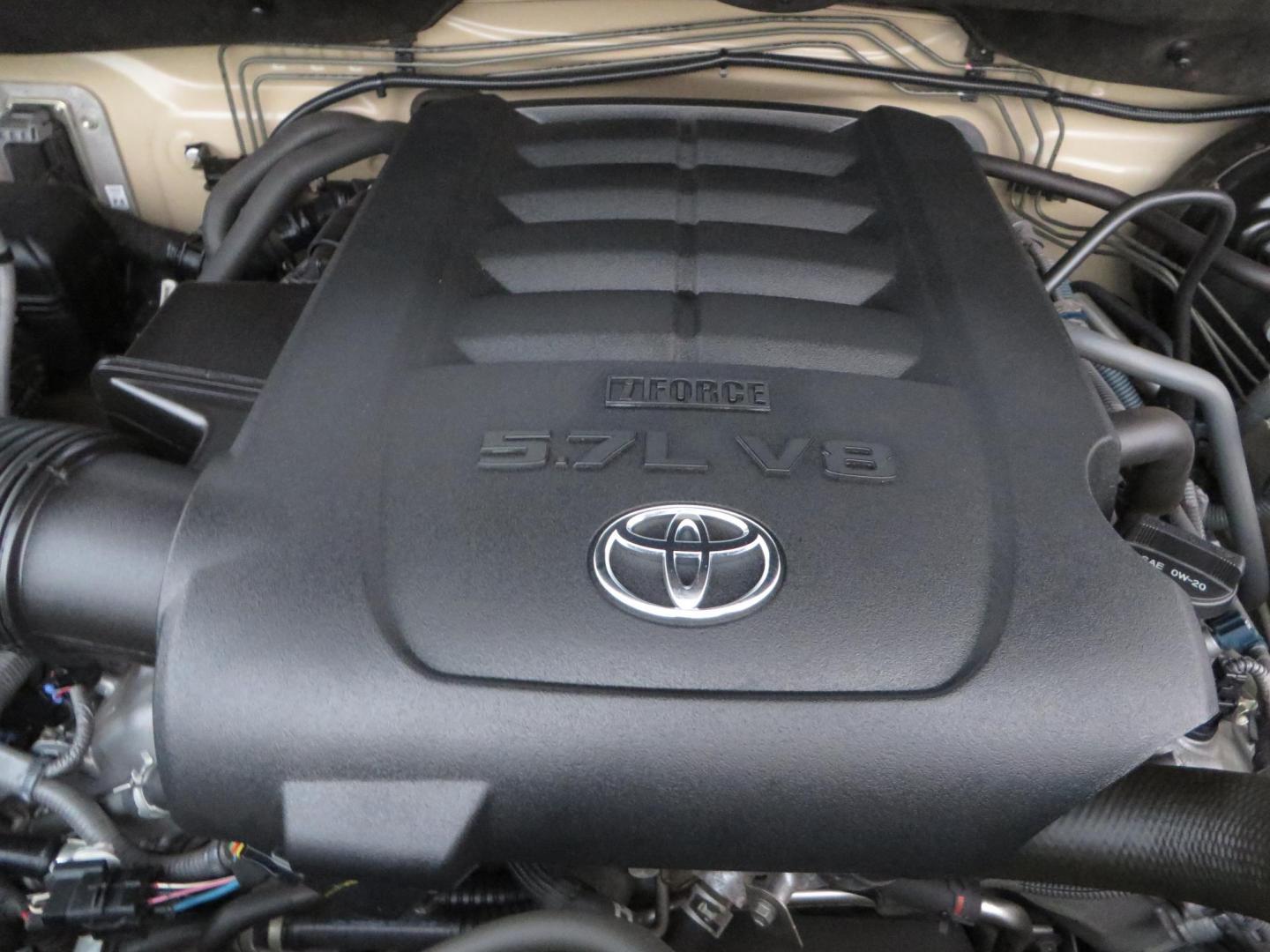 2017 Tan /Charcoal Toyota Tundra SR5 5.7L V8 CrewMax 4WD (5TFDY5F17HX) with an 5.7L V8 DOHC 32V engine, 6A transmission, located at 2630 Grass Valley Highway, Auburn, CA, 95603, (530) 508-5100, 38.937893, -121.095482 - Features- BDS 7" suspension system, Fox remote reservoir coilovers, Fox 2.0 rear shocks, 37" Toyo RT Trail, 20" Sota SSD wheels, AMP power steps, Weathertech floor liners, Weathertech impact liner. - Photo#61