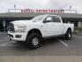 2024 White /BLACK RAM 2500 Laramie Crew Cab SWB 4WD (3C6UR5FLXRG) with an 6.7L L6 OHV 24V TURBO DIESEL engine, 6A transmission, located at 2630 Grass Valley Highway, Auburn, CA, 95603, (530) 508-5100, 38.937893, -121.095482 - Must see 6 passenger Ram sitting on a BDS leveling kit, Fox 2.0 shocks, 18" Method MR315 wheels, and 35" Nitto Ridge Grappler tires. - Photo#0
