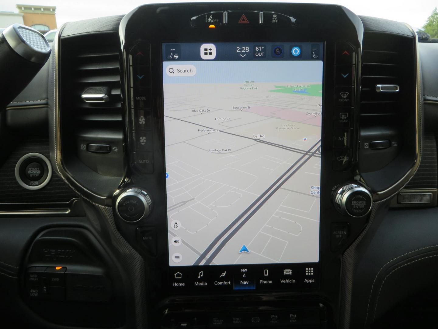 2022 White RAM 3500 Limited Crew Cab SWB 4WD (3C63R3SLXNG) with an 6.7L L6 OHV 24V TURBO DIESEL engine, 6A transmission, located at 2630 Grass Valley Highway, Auburn, CA, 95603, (530) 508-5100, 38.937893, -121.095482 - Features a BDS level kit, Fox 2.0 shocks, 20'' Fuel Hammer wheels, 35'' Nitto Ridge Grappler tires, Banks rear differential cover, S&B 52 gallon fuel tank, and window tint. - Photo#36