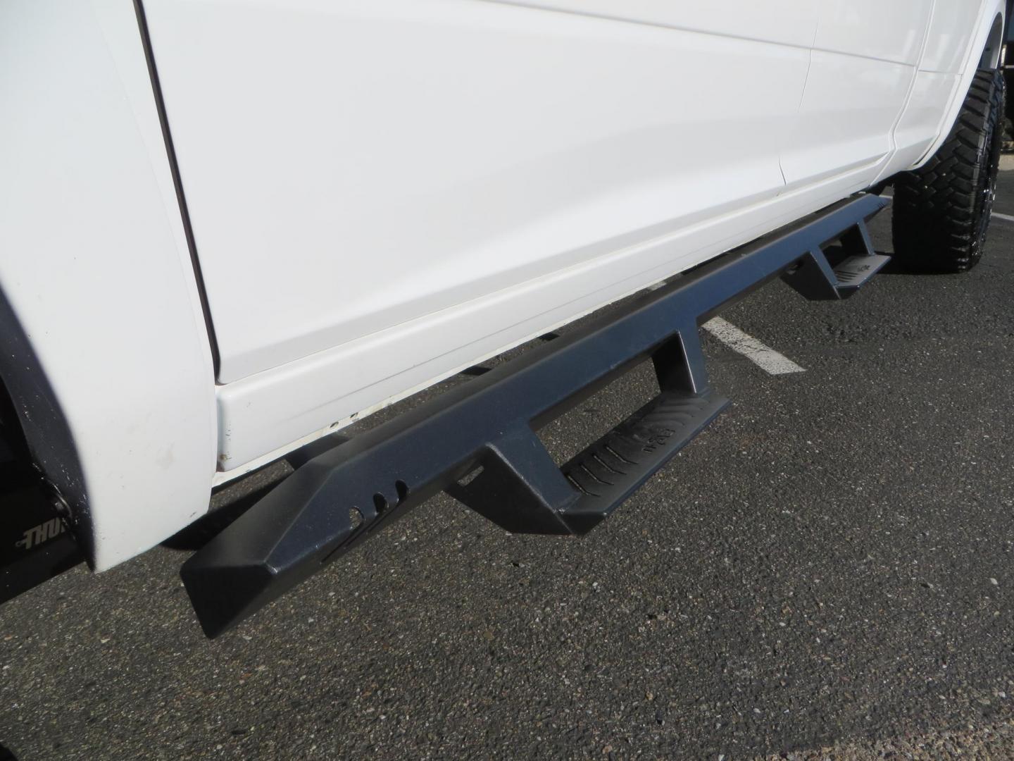 2015 White /Tan RAM 2500 Laramie Crew Cab LWB 4WD (3C6UR5KLXFG) with an 6.7L L6 OHV 24V TURBO DIESEL engine, 6-Speed Automatic transmission, located at 2630 Grass Valley Highway, Auburn, CA, 95603, (530) 508-5100, 38.937893, -121.095482 - Features- Thuren Suspension system, Fox 2.5 Performance Elite shocks, N-Fab runnign boards, Rimrock rear bumper, 20'' Fuel wheels, 35'' Nito Trail Grappler tires, Weathertech floor liners, and a Banks intake. - Photo#12