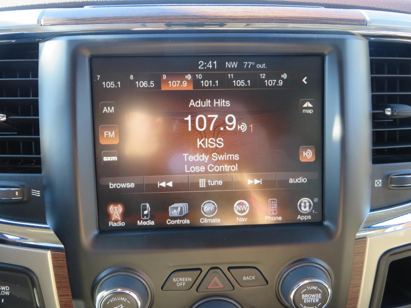 2015 White /Tan RAM 2500 Laramie Crew Cab LWB 4WD (3C6UR5KLXFG) with an 6.7L L6 OHV 24V TURBO DIESEL engine, 6-Speed Automatic transmission, located at 2630 Grass Valley Highway, Auburn, CA, 95603, (530) 508-5100, 38.937893, -121.095482 - Features- Thuren Suspension system, Fox 2.5 Performance Elite shocks, N-Fab runnign boards, Rimrock rear bumper, 20'' Fuel wheels, 35'' Nito Trail Grappler tires, Weathertech floor liners, and a Banks intake. - Photo#29