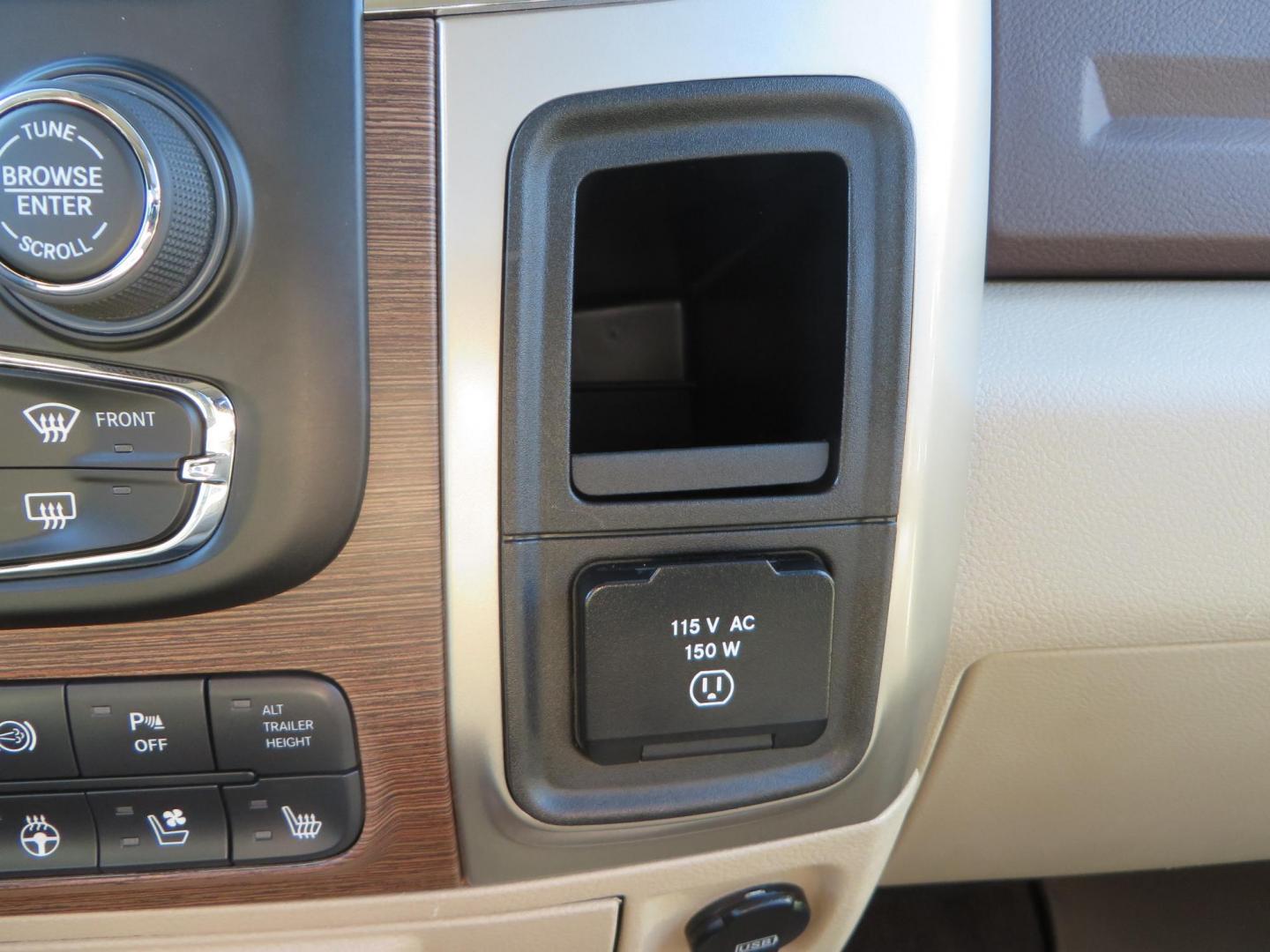 2015 White /Tan RAM 2500 Laramie Crew Cab LWB 4WD (3C6UR5KLXFG) with an 6.7L L6 OHV 24V TURBO DIESEL engine, 6-Speed Automatic transmission, located at 2630 Grass Valley Highway, Auburn, CA, 95603, (530) 508-5100, 38.937893, -121.095482 - Features- Thuren Suspension system, Fox 2.5 Performance Elite shocks, N-Fab runnign boards, Rimrock rear bumper, 20'' Fuel wheels, 35'' Nito Trail Grappler tires, Weathertech floor liners, and a Banks intake. - Photo#33