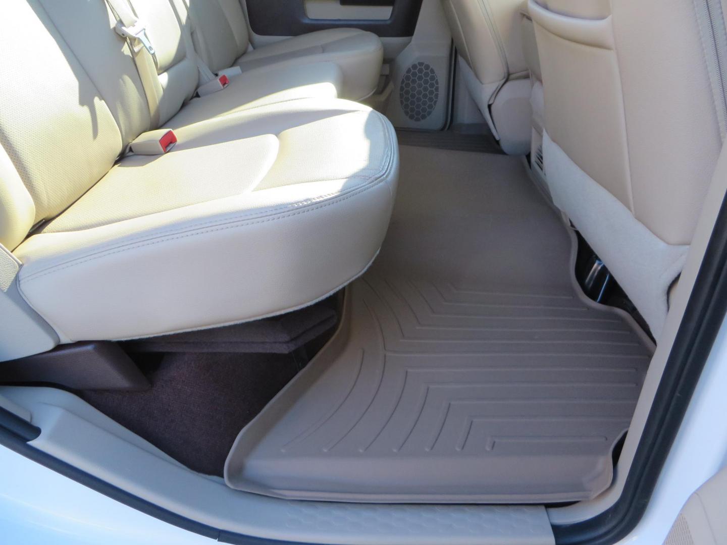 2015 White /Tan RAM 2500 Laramie Crew Cab LWB 4WD (3C6UR5KLXFG) with an 6.7L L6 OHV 24V TURBO DIESEL engine, 6-Speed Automatic transmission, located at 2630 Grass Valley Highway, Auburn, CA, 95603, (530) 508-5100, 38.937893, -121.095482 - Features- Thuren Suspension system, Fox 2.5 Performance Elite shocks, N-Fab runnign boards, Rimrock rear bumper, 20'' Fuel wheels, 35'' Nito Trail Grappler tires, Weathertech floor liners, and a Banks intake. - Photo#67